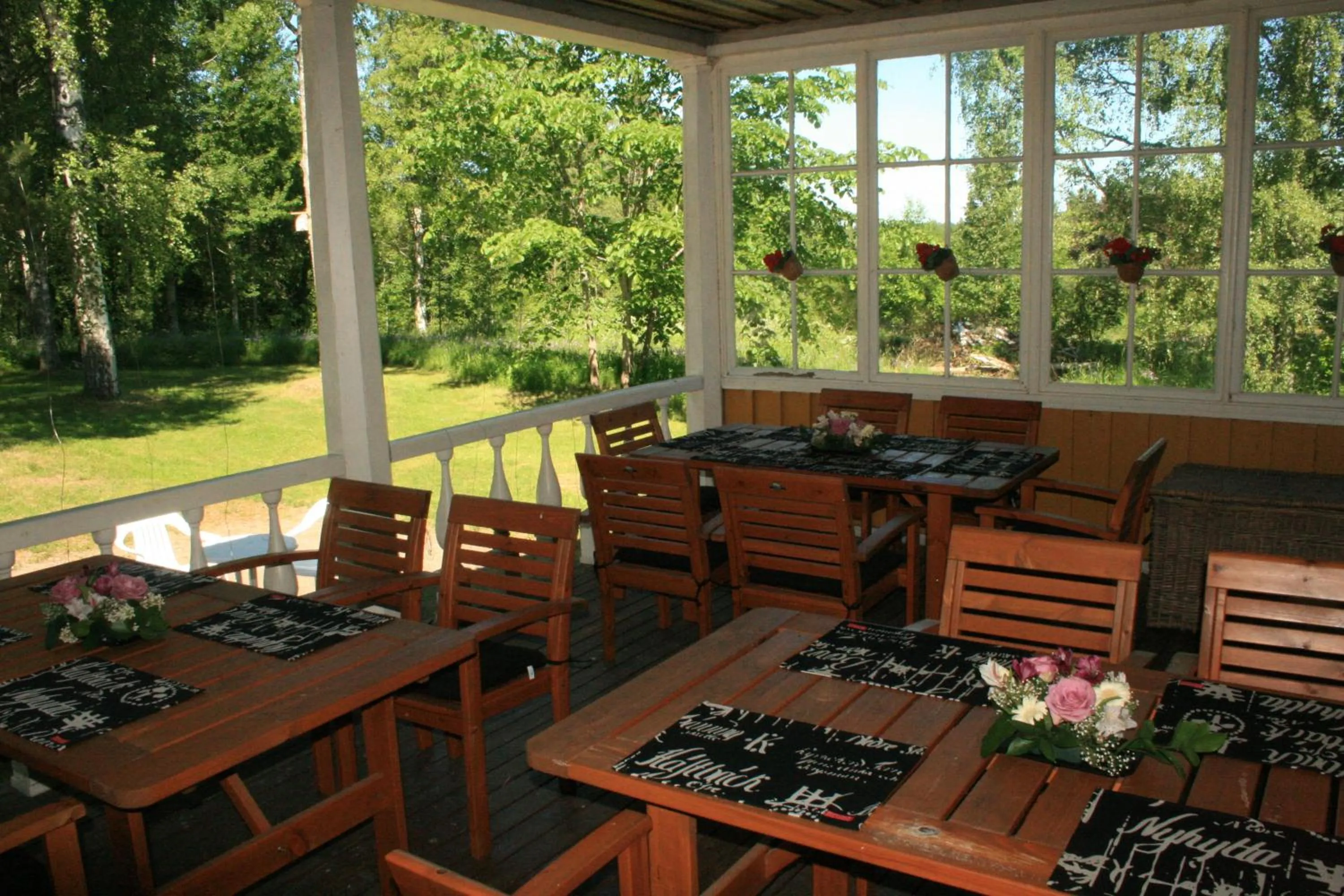 Balcony/Terrace in Forsbacka Wärdshus