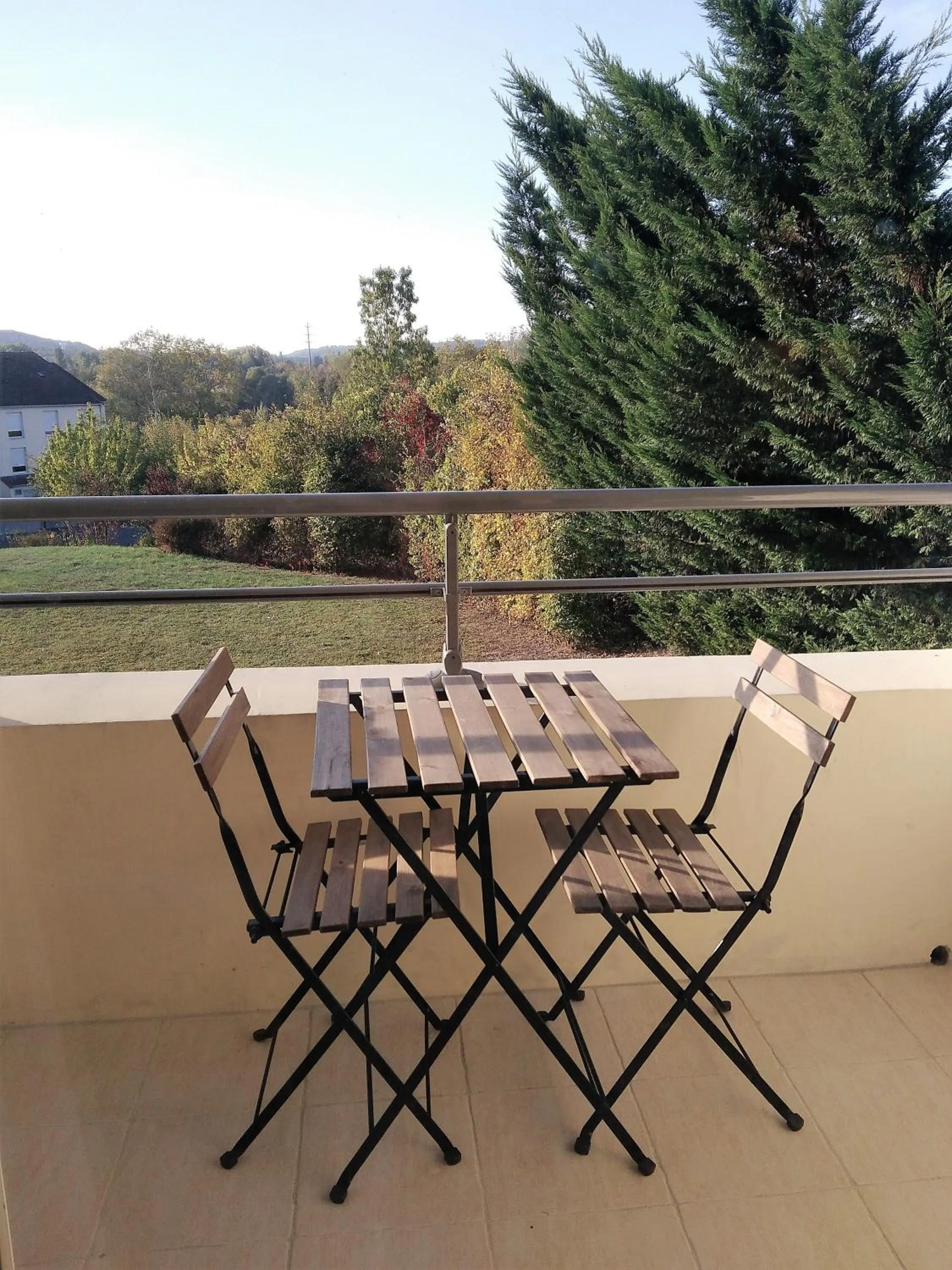 Balcony/Terrace in Résidence Carouge Appart Hôtel