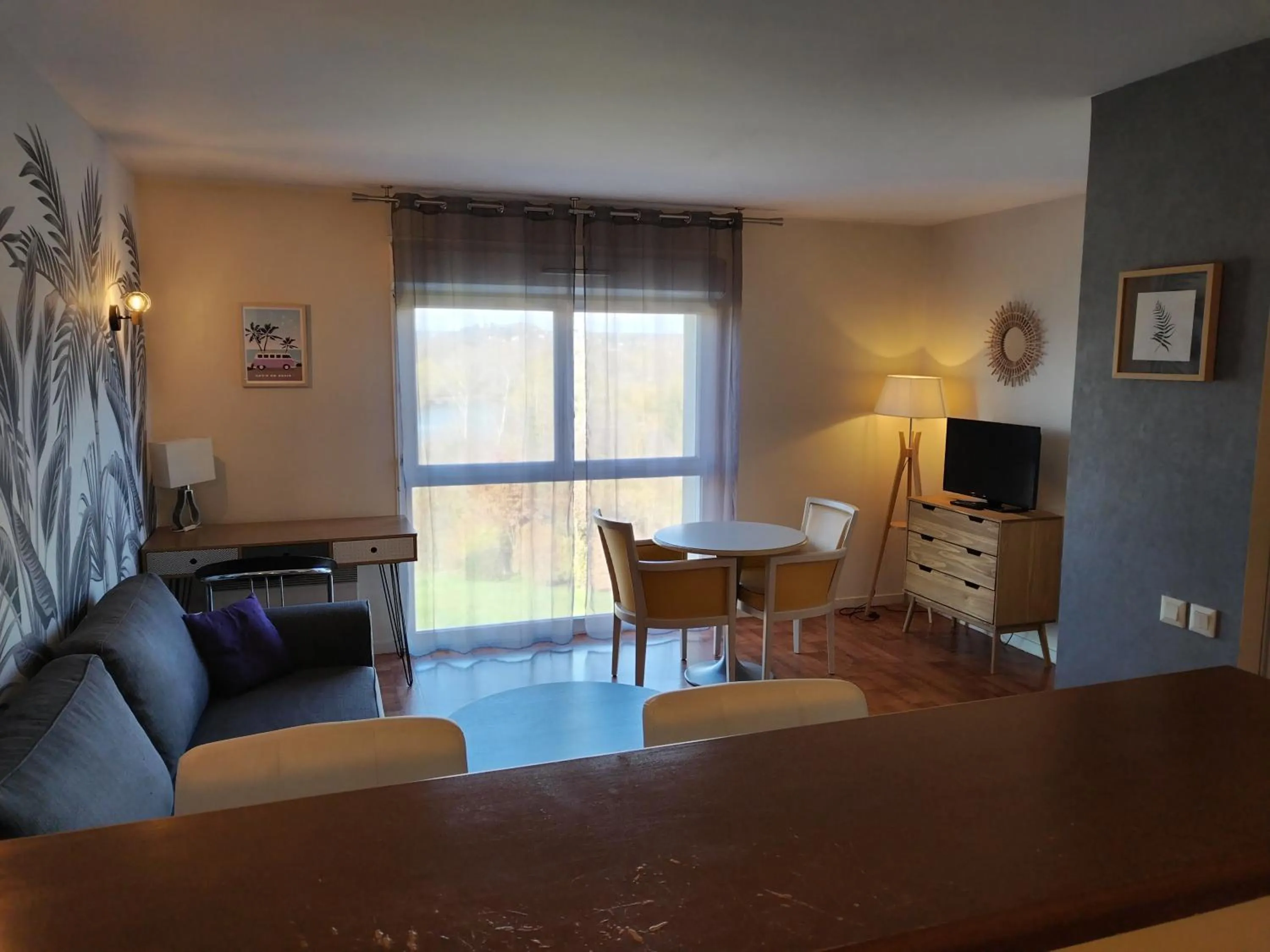 Living room in Résidence Carouge Appart Hôtel