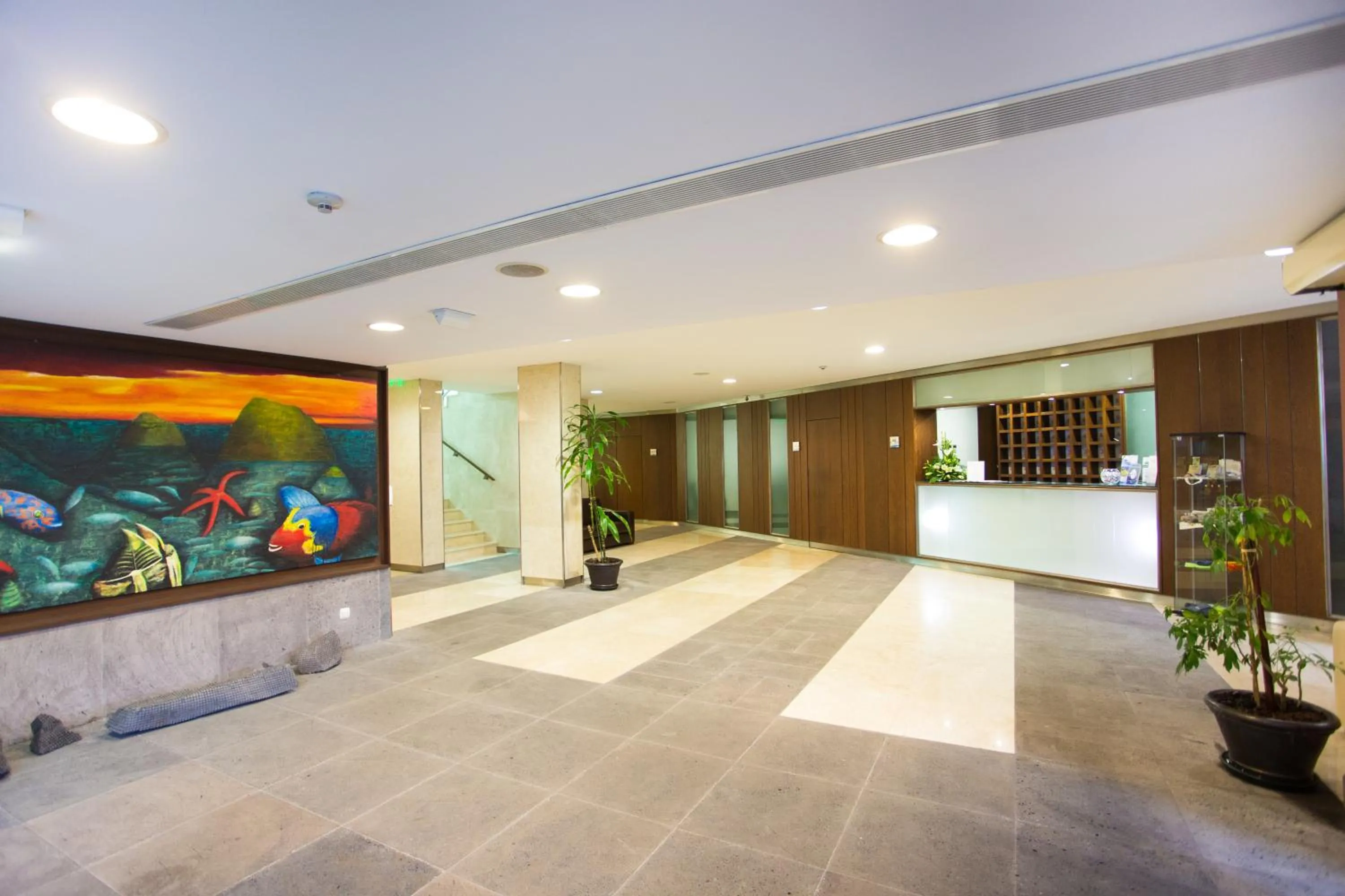 Lobby or reception in Antillia Hotel