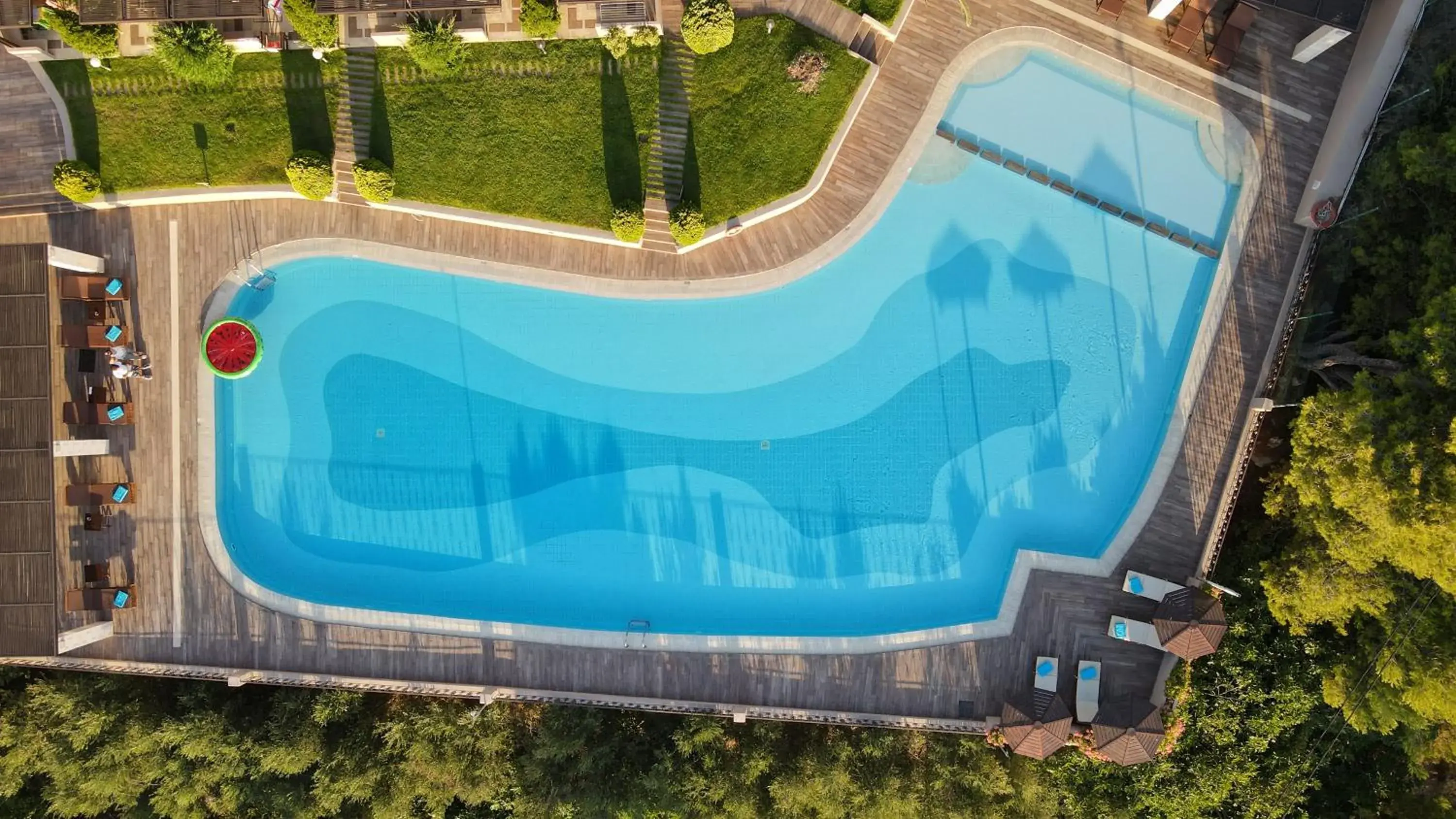 Pool view in Royal Sun Pool view in Royal Sun