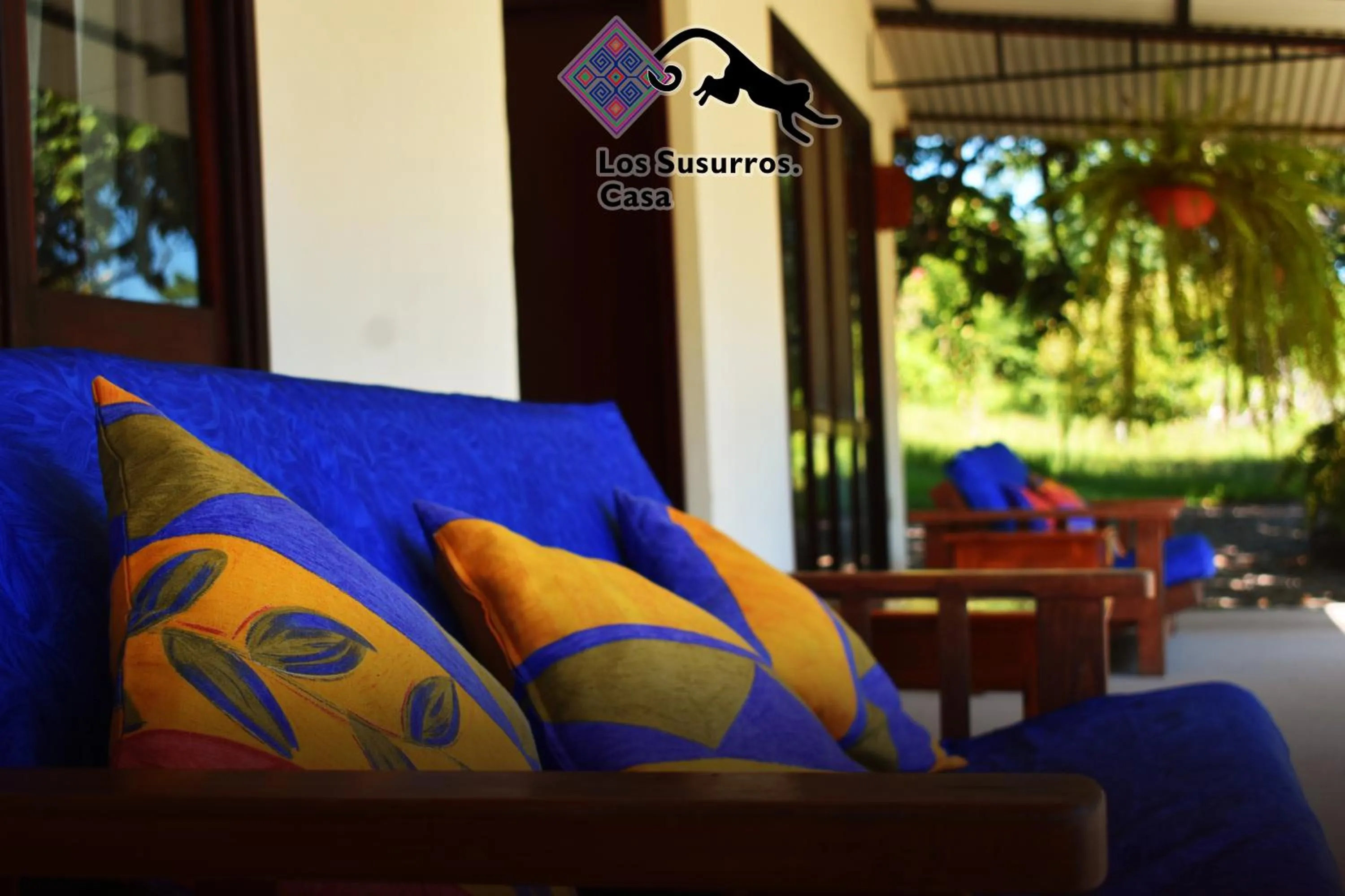 Seating area in Los Susurros. Casa