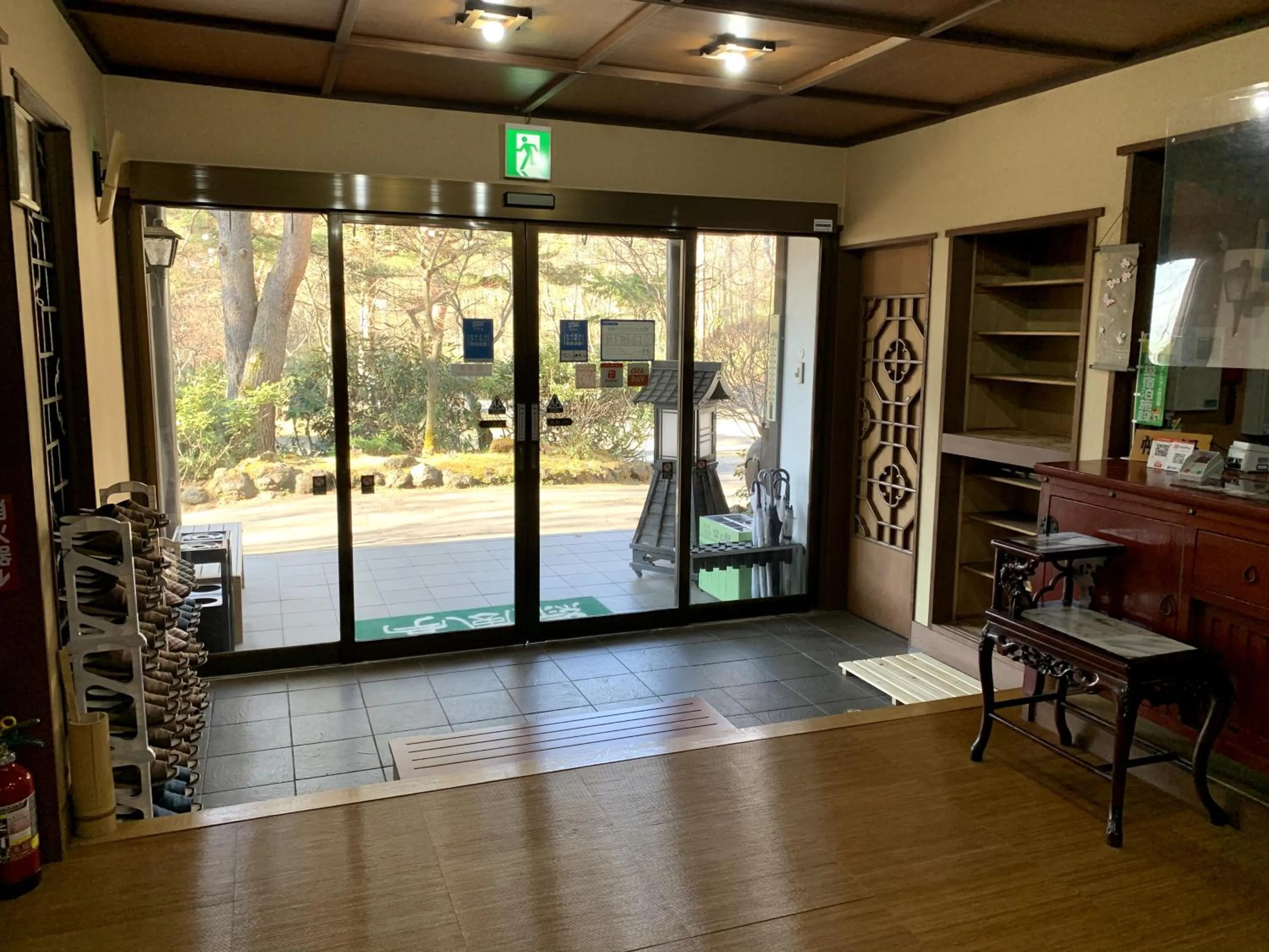 Lobby or reception in ELE Hotel Onsen Ryokufutei