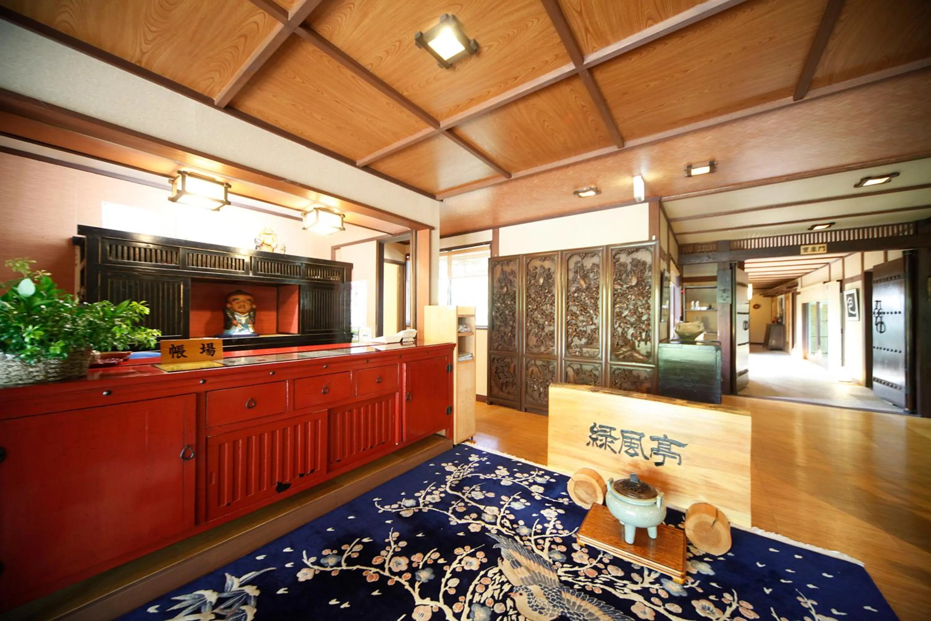 Lobby or reception in ELE Hotel Onsen Ryokufutei