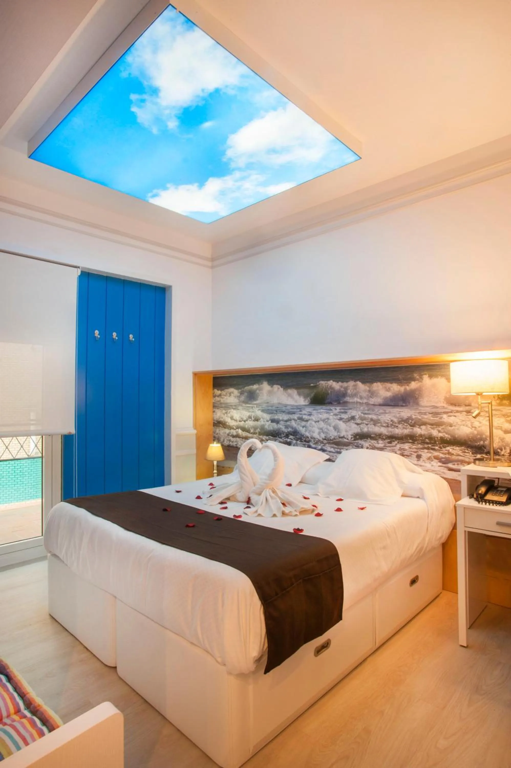 Bed in Hotel Ribes Roges