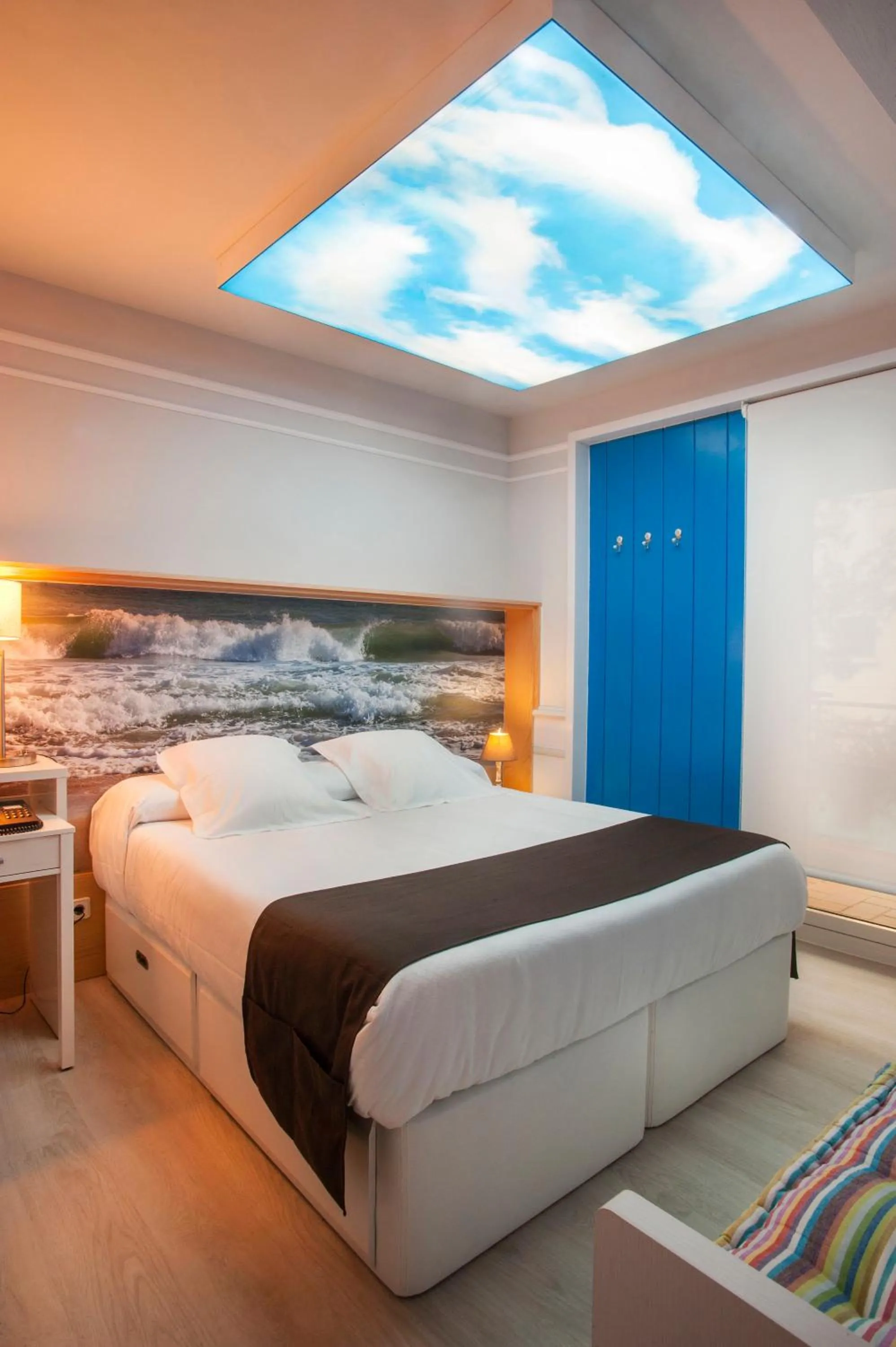 Bed in Hotel Ribes Roges