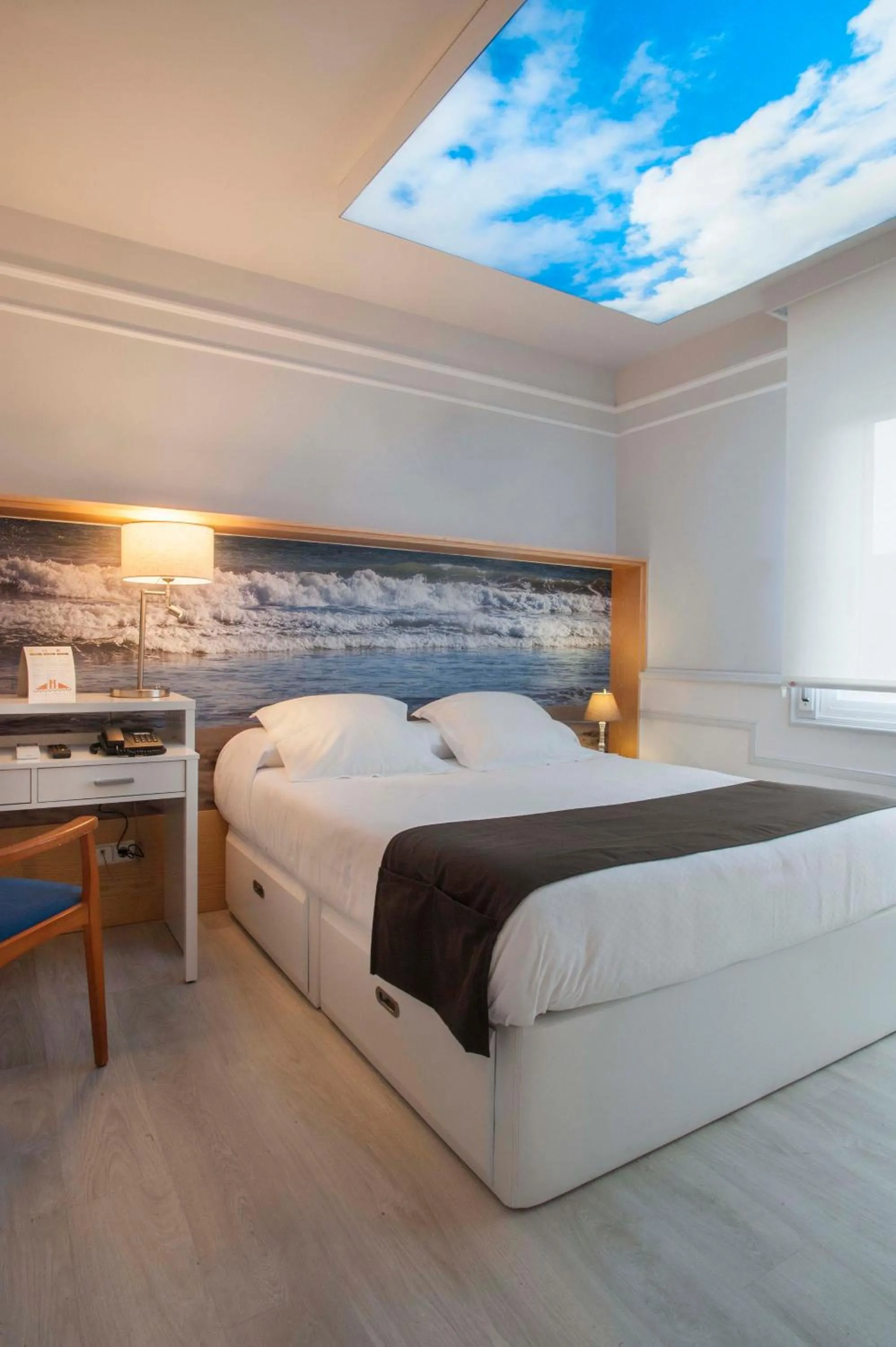 Bed in Hotel Ribes Roges