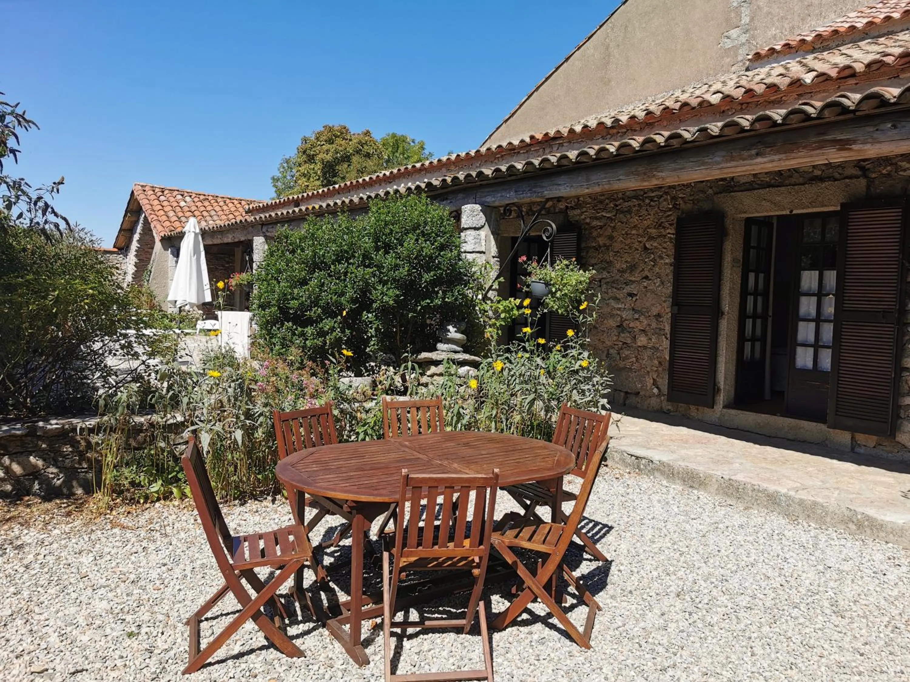 Garden in Le Barry du Grand Chemin