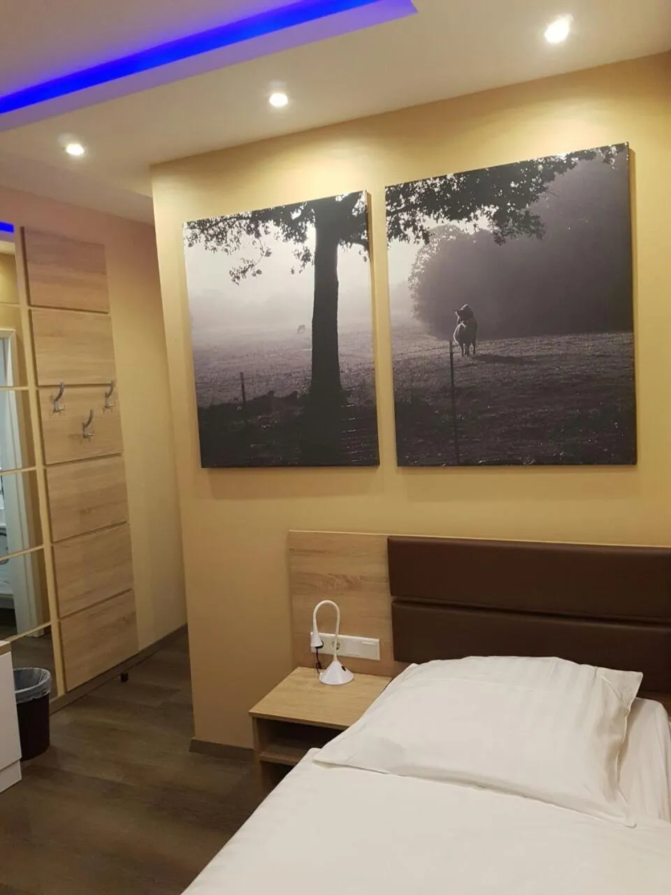 Bed in Hotel Haus Büderich