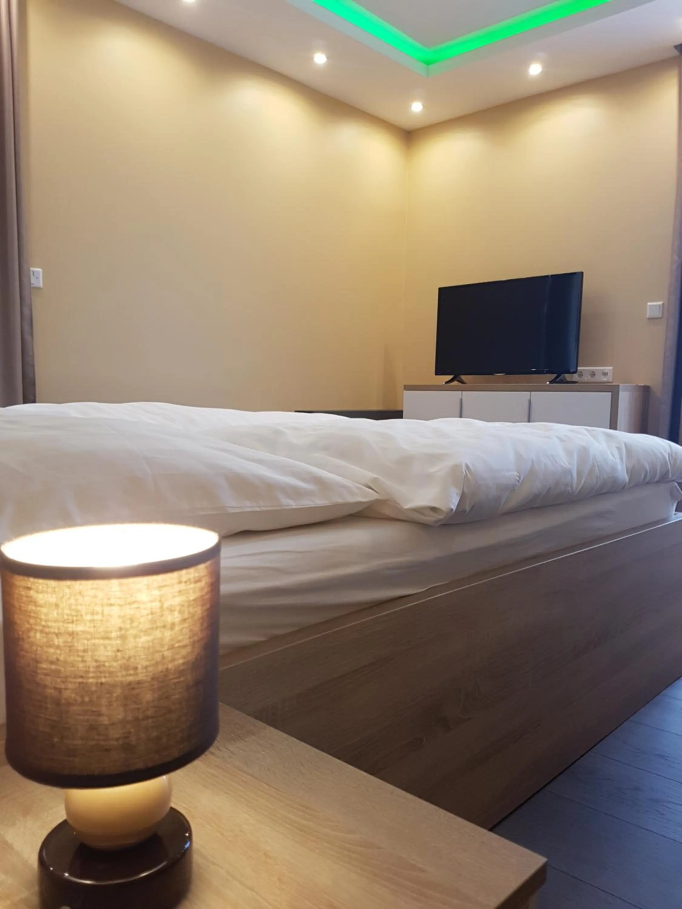 Decorative detail, Bed in Hotel Haus Büderich