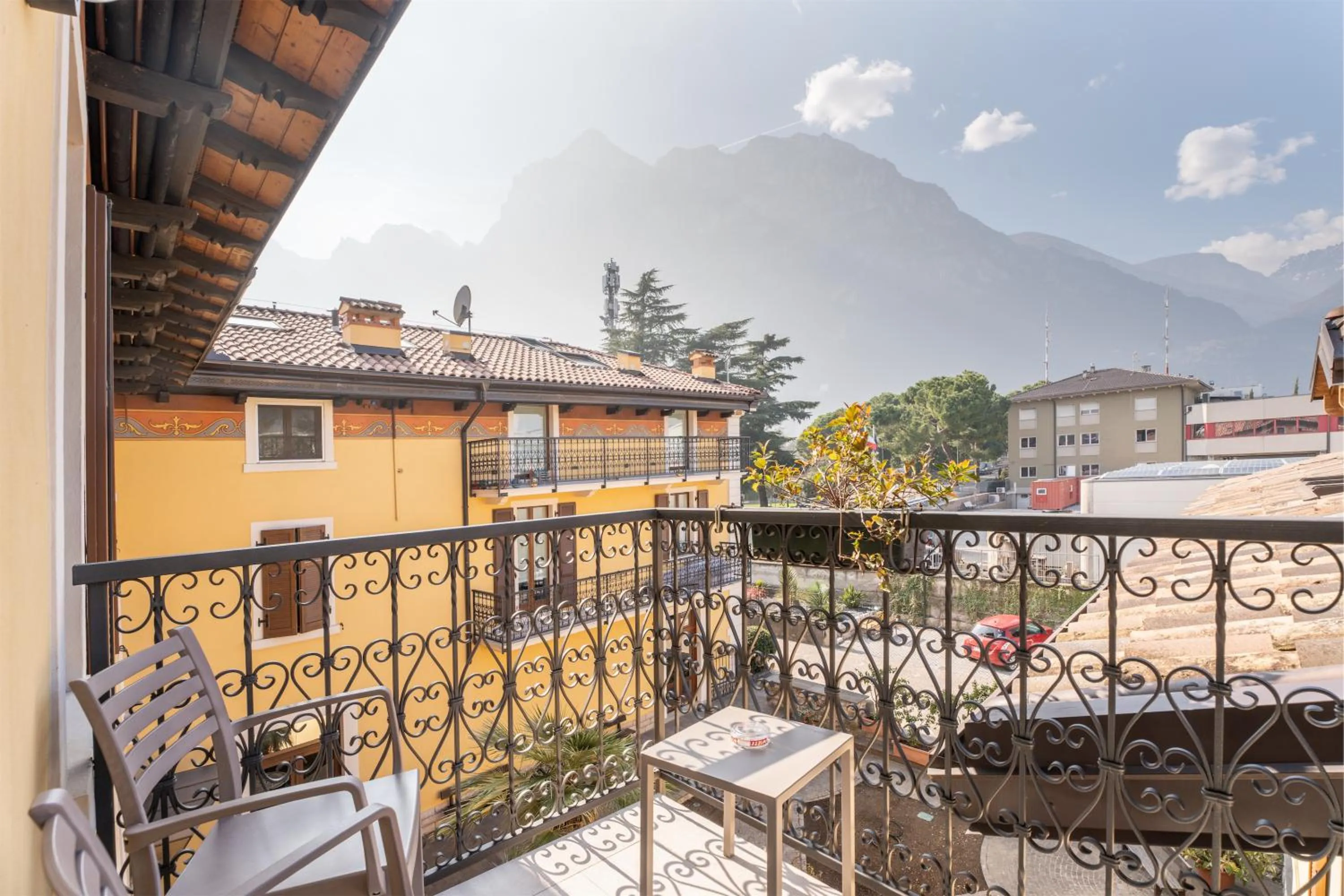 Balcony/Terrace in Residence Villa degli Aranci