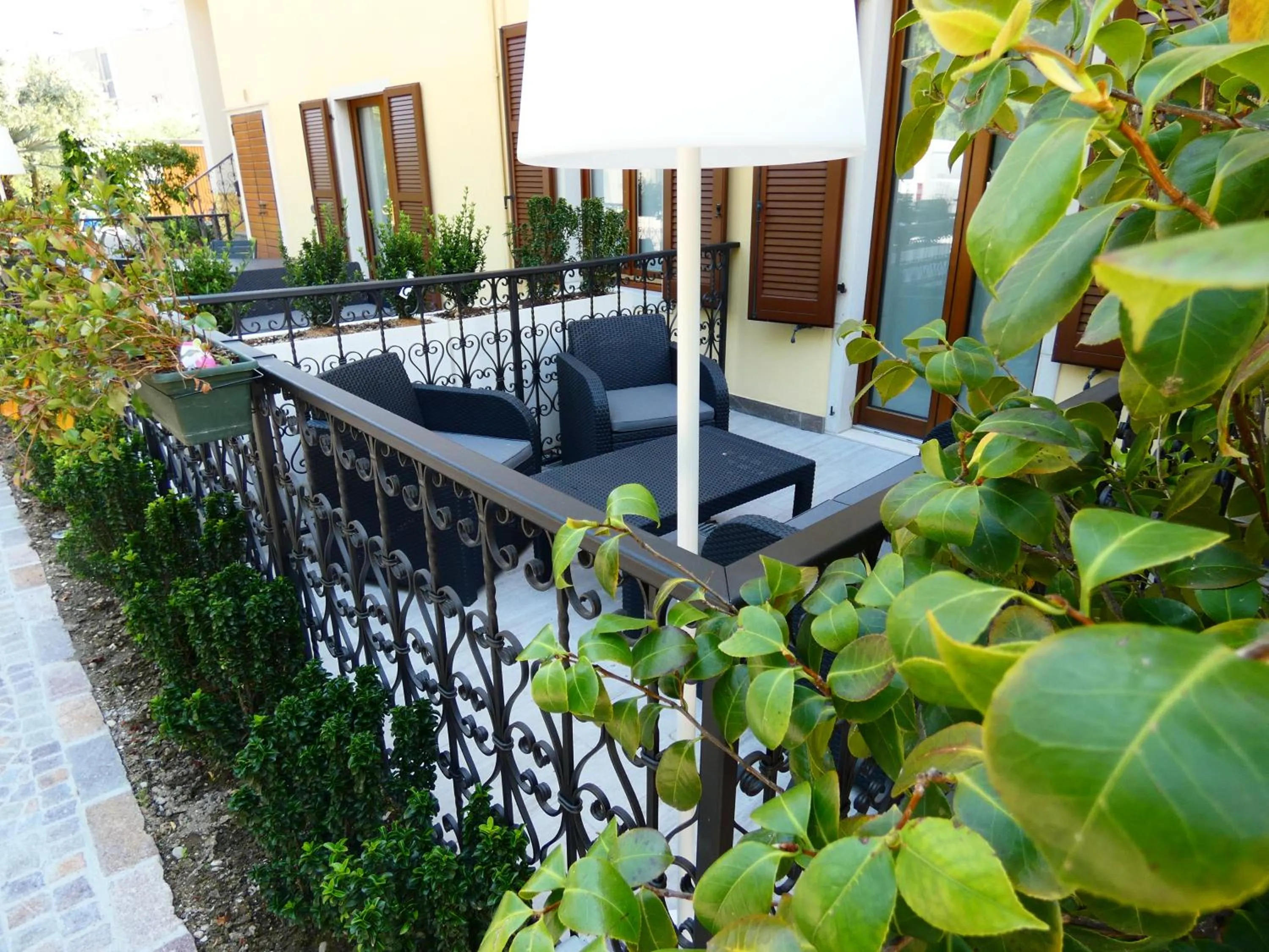 Balcony/Terrace in Residence Villa degli Aranci