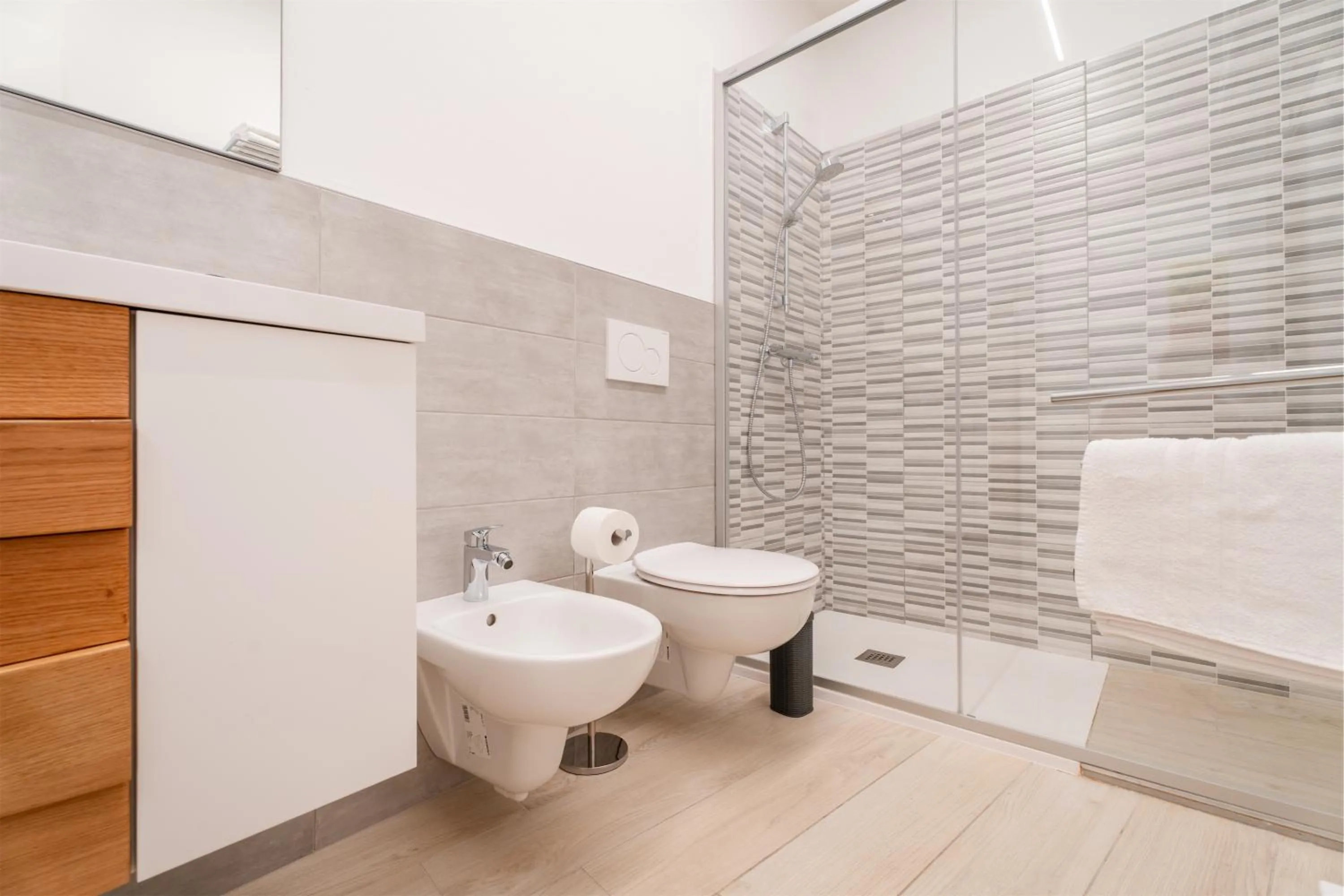 Shower in Residence Villa degli Aranci