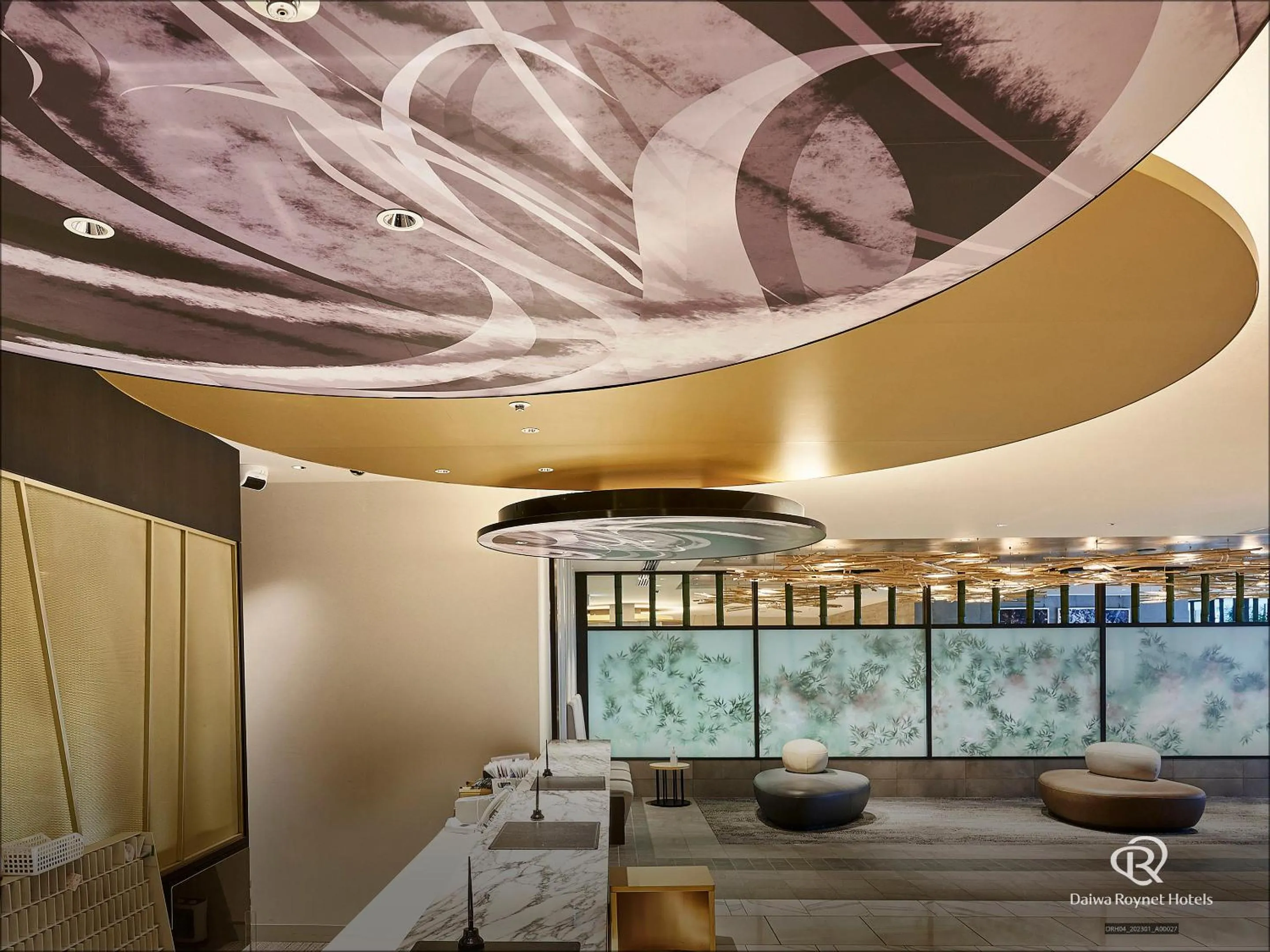 Lobby or reception in Daiwa Roynet Hotel Nagoya Fushimi