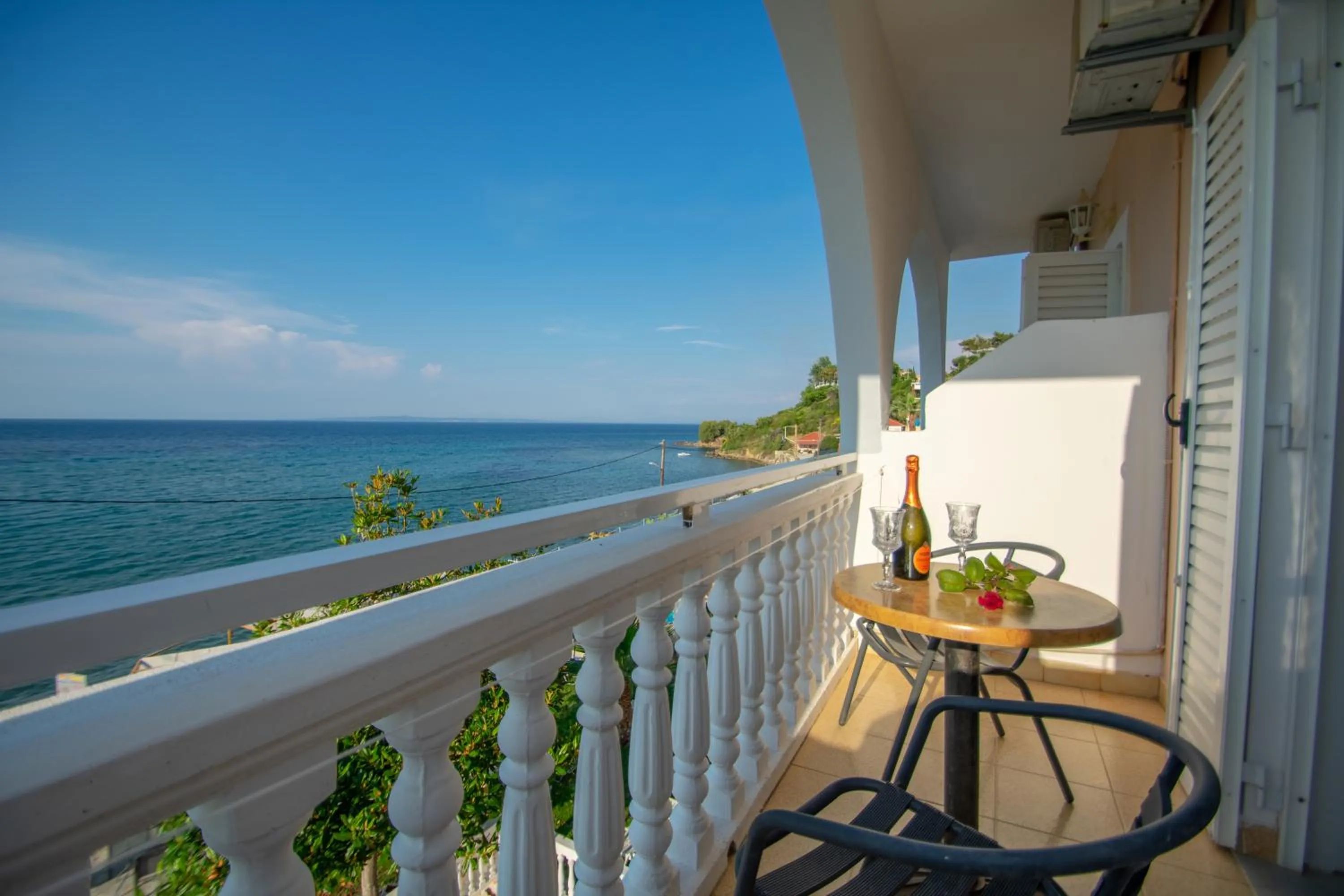 Balcony/Terrace in Agoulos Beach Hotel