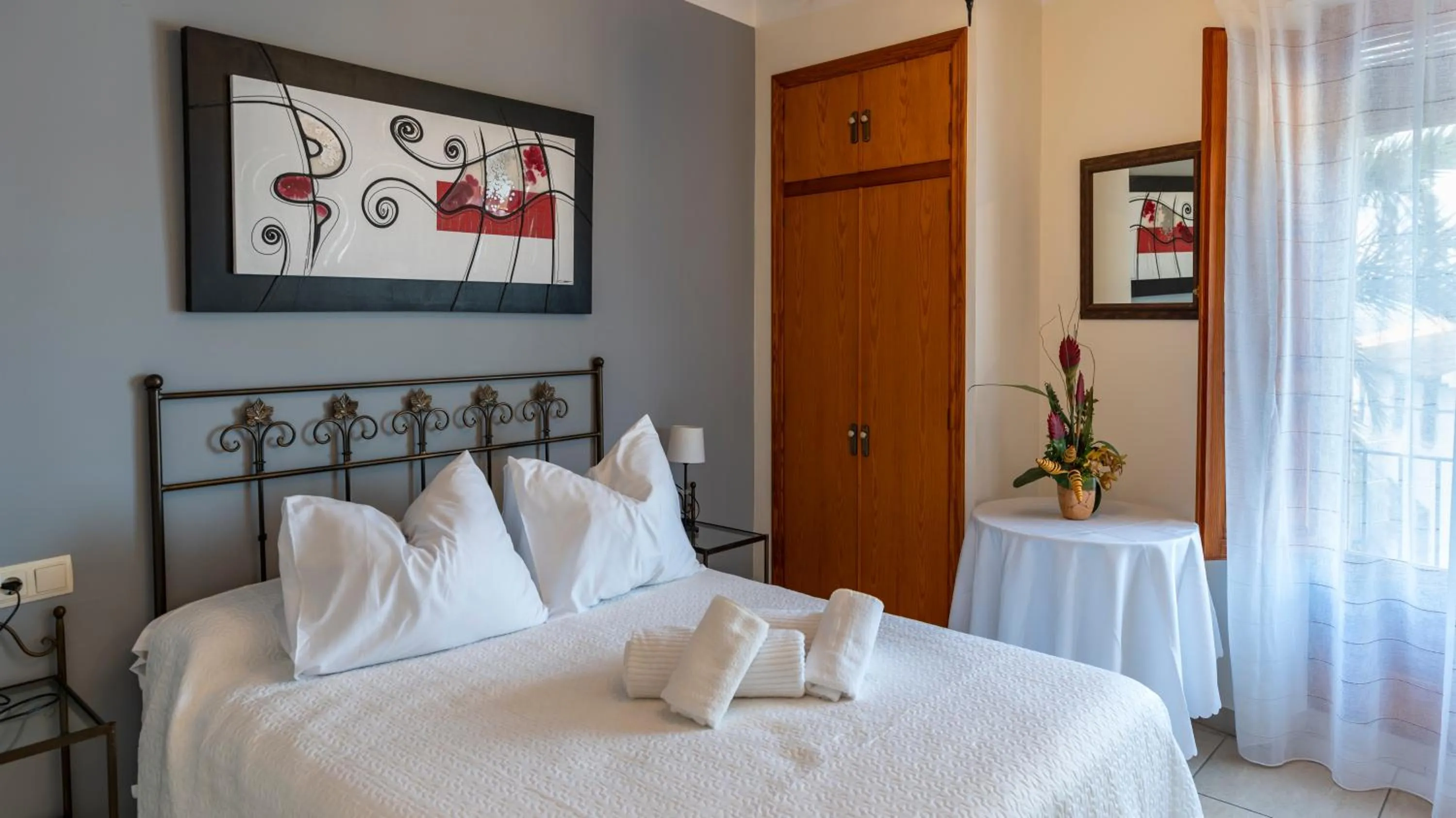 Bed in Hotel El Rullo