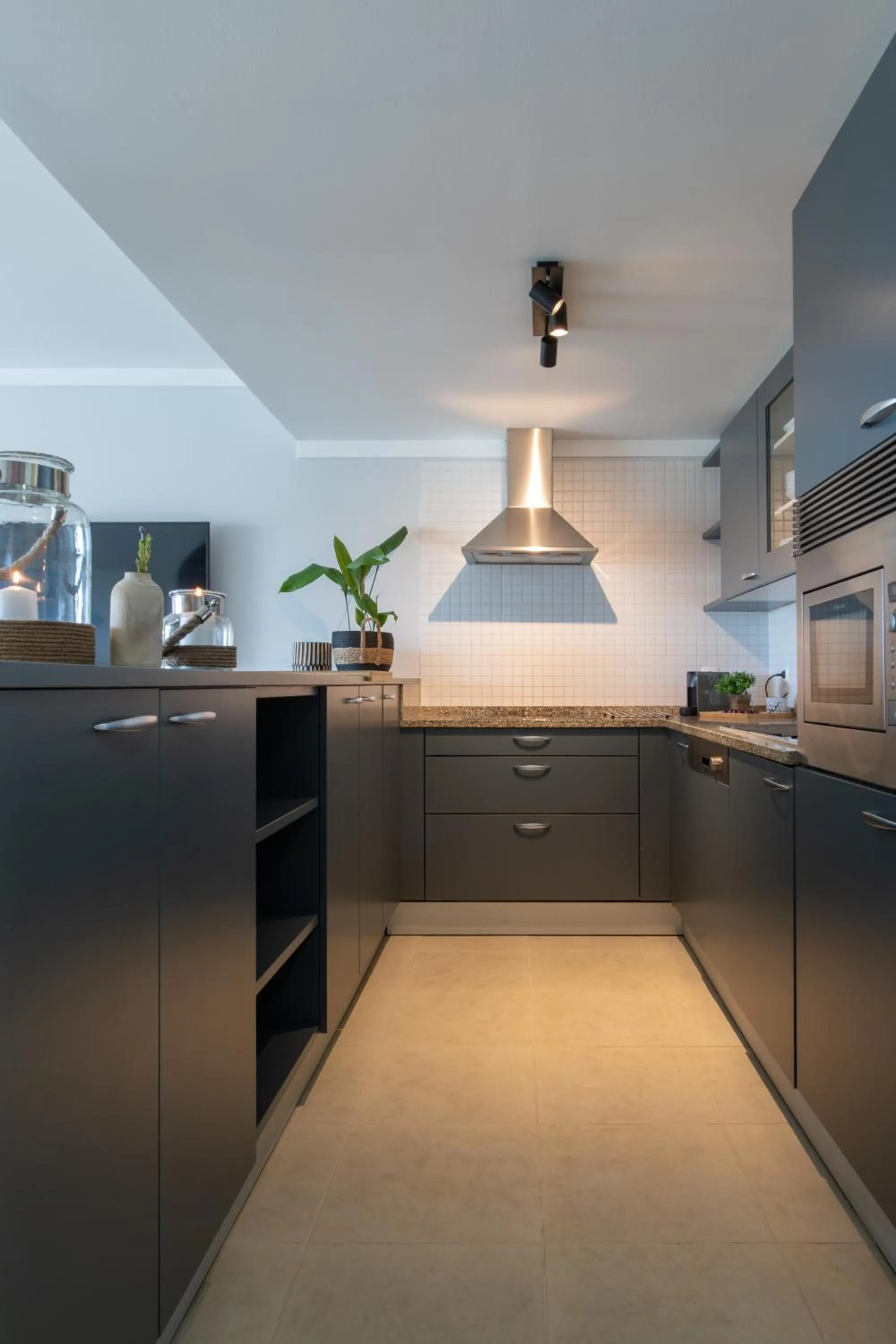 Kitchen or kitchenette in Vista Marina Apartamentos Turisticos