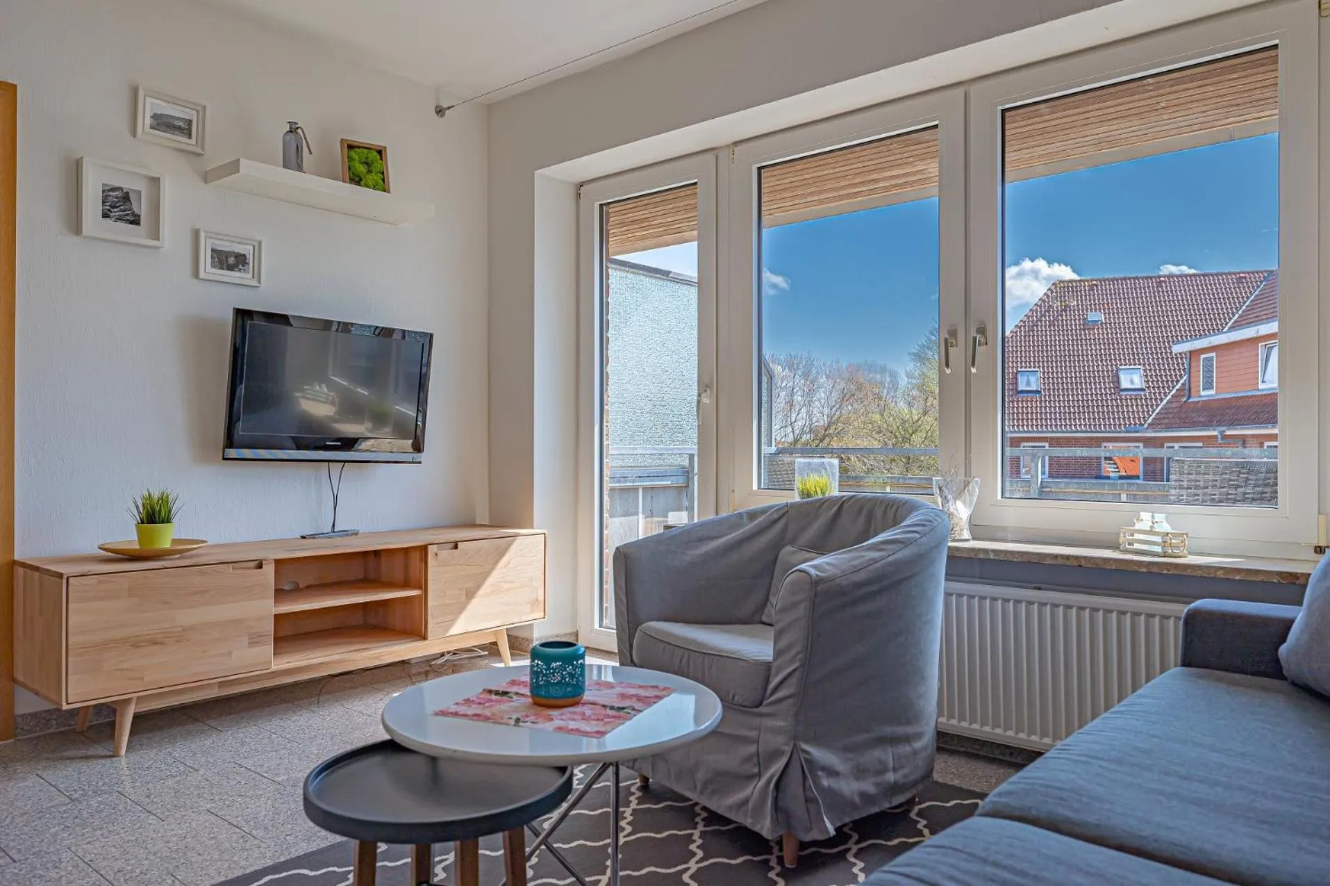 TV and multimedia in Appartementhaus Gouverneur-Maxse Büsum