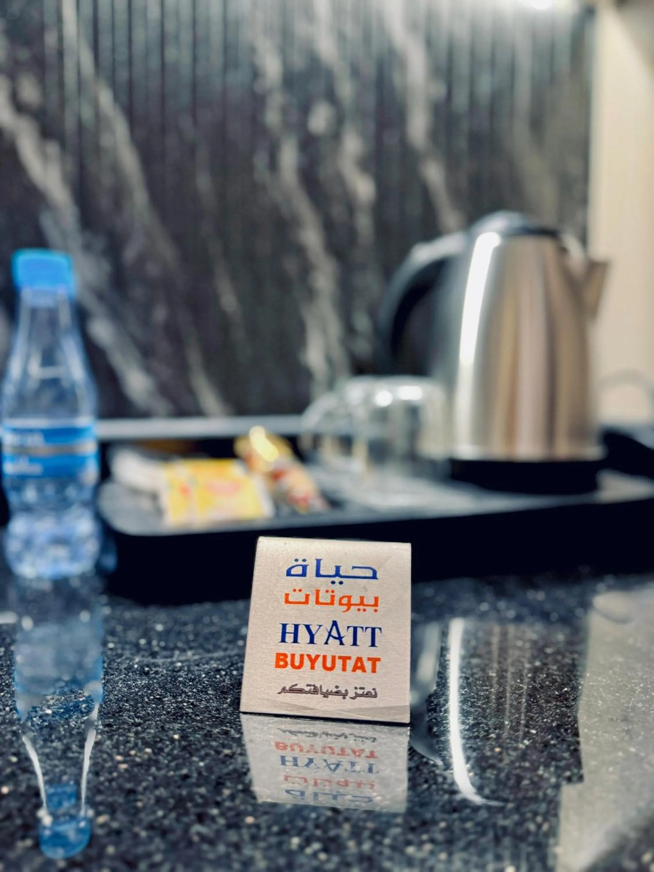 Kitchen or kitchenette in Hyatt Buyutat Serviced Apartments