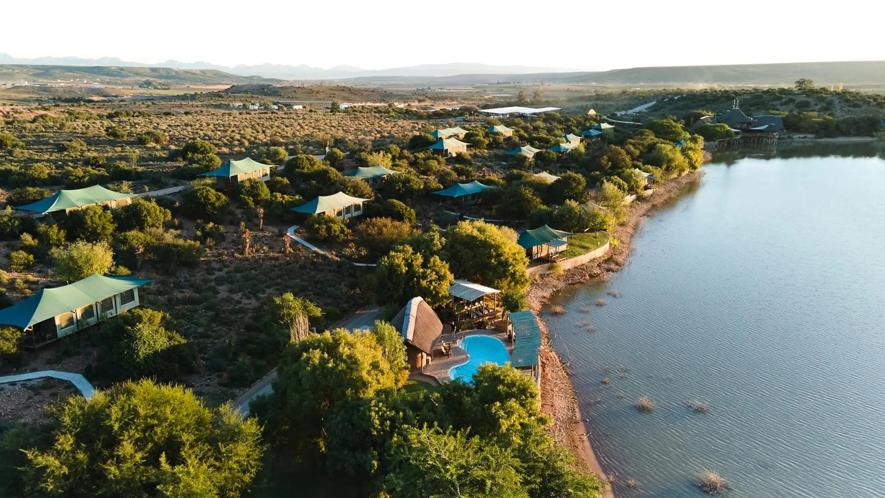 Property building in Buffelsdrift Game Lodge Property building in Buffelsdrift Game Lodge