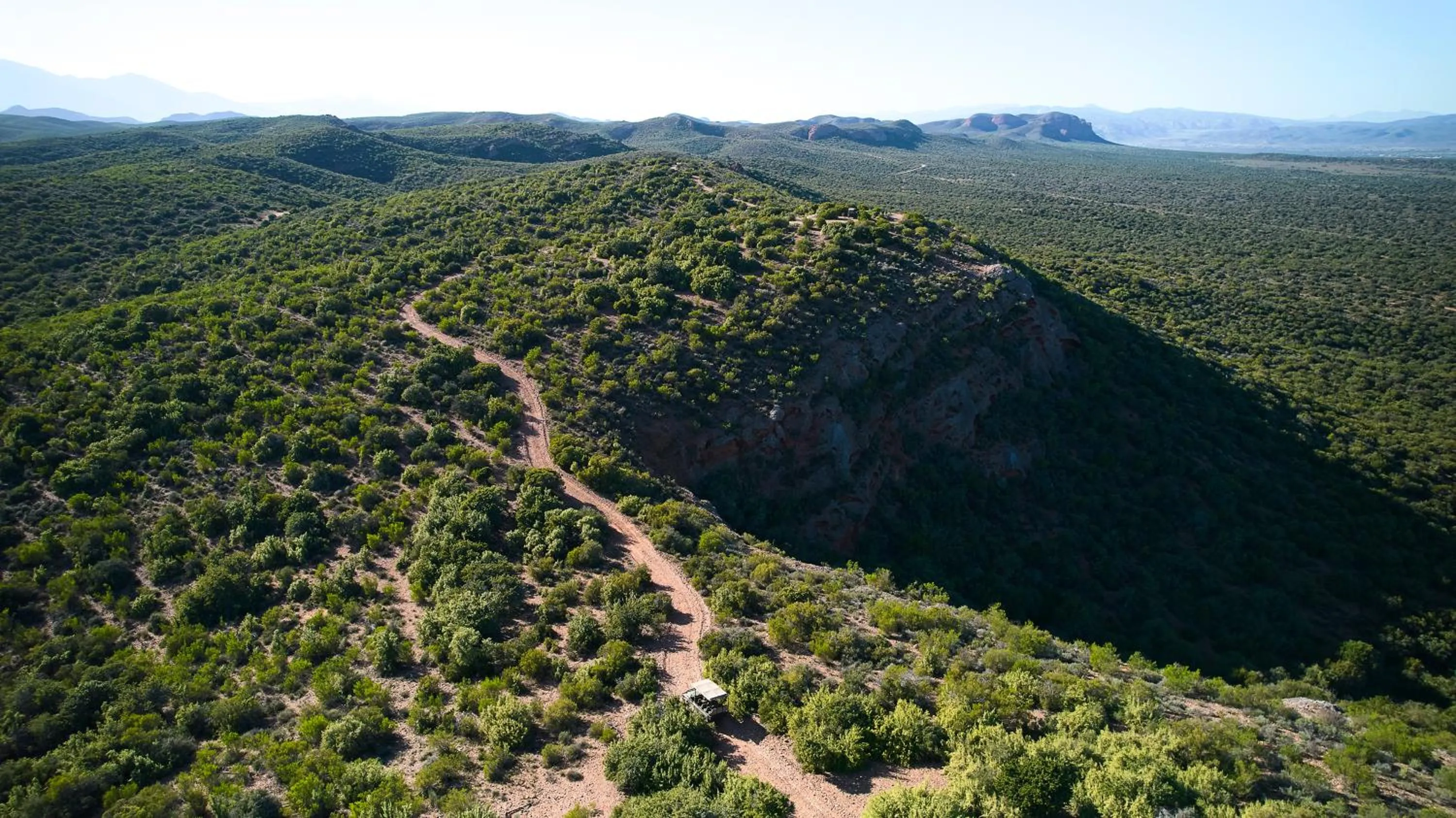 Bird's eye view in Buffelsdrift Game Lodge