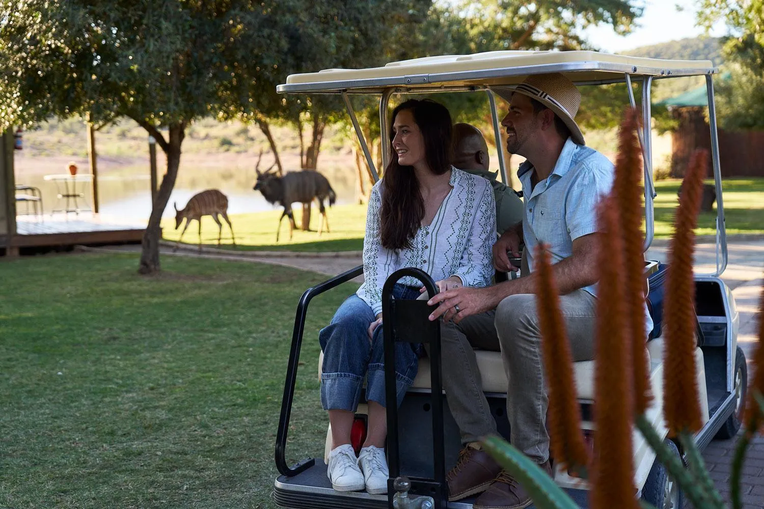Garden in Buffelsdrift Game Lodge