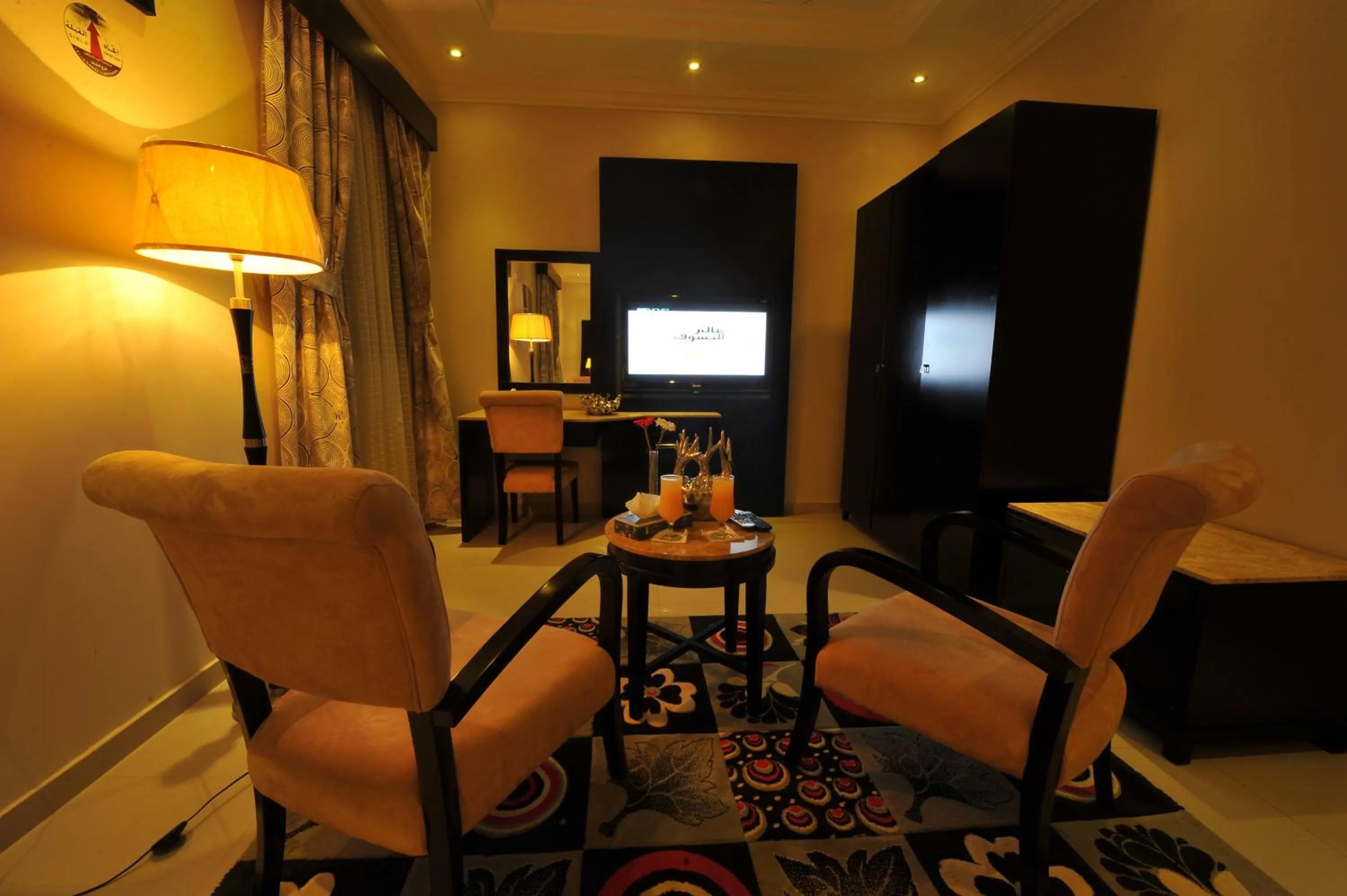 Living room in Al Janaderia Suites 7