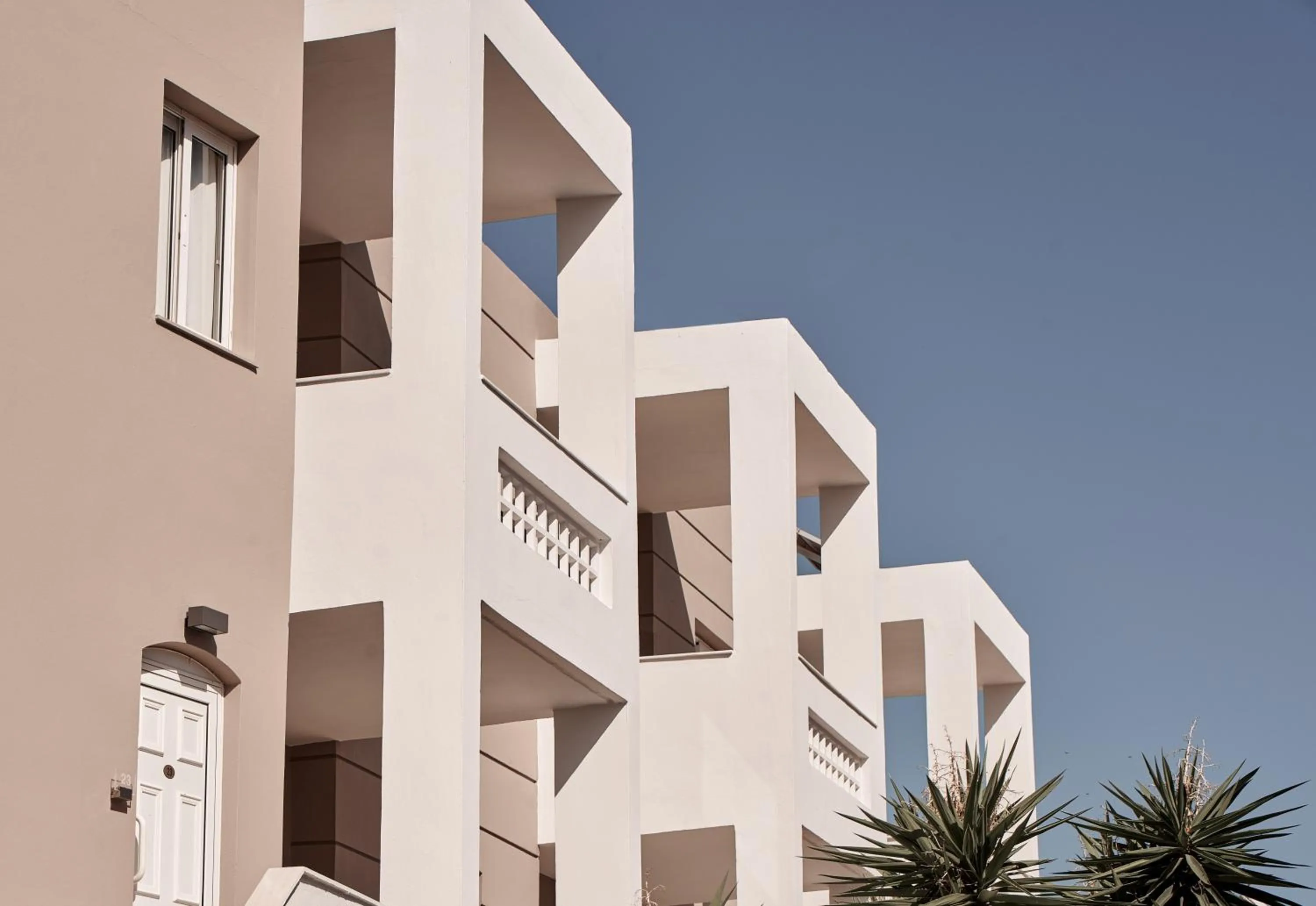 Property building in Troulis Apart-Hotel