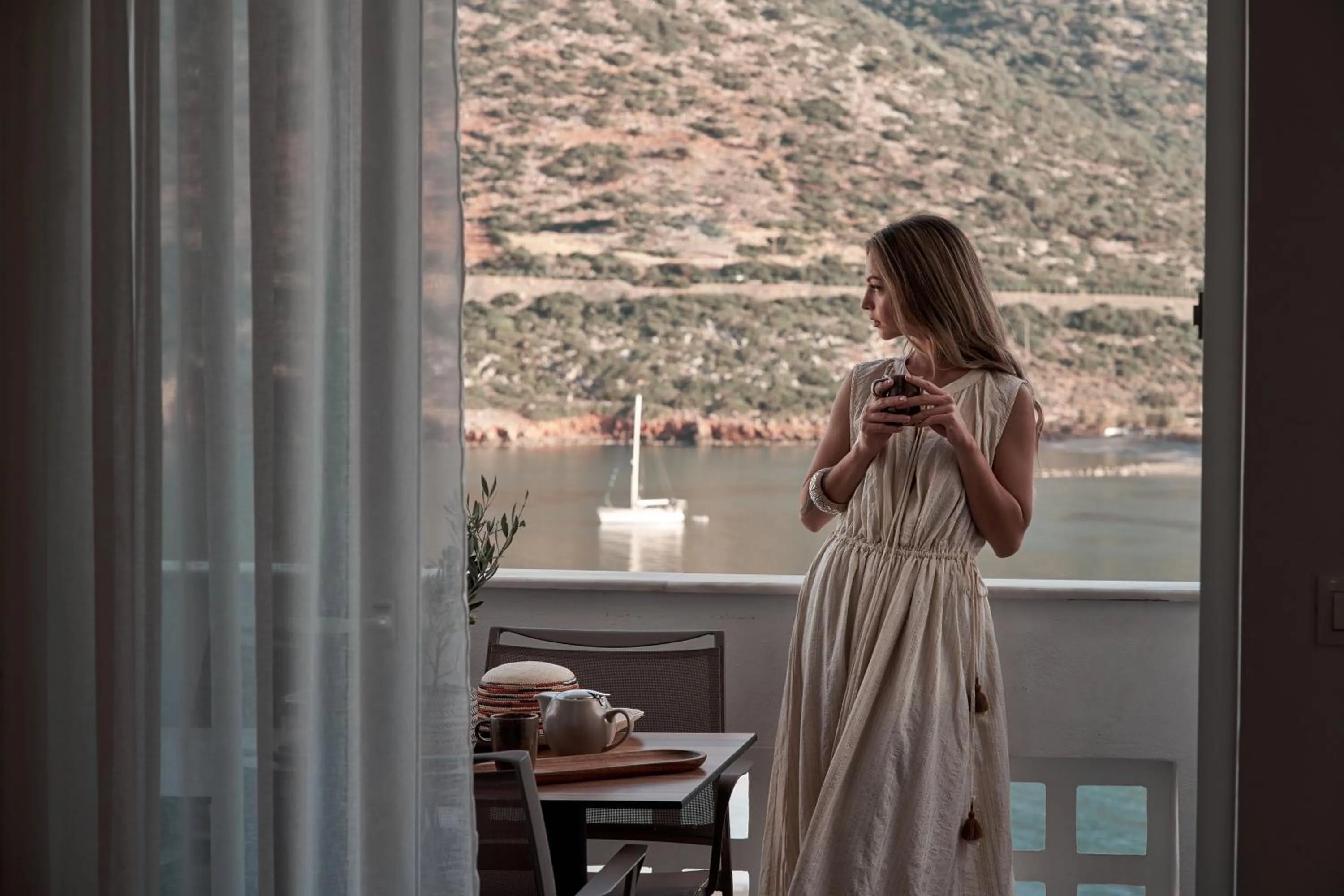 Balcony/Terrace in Troulis Apart-Hotel