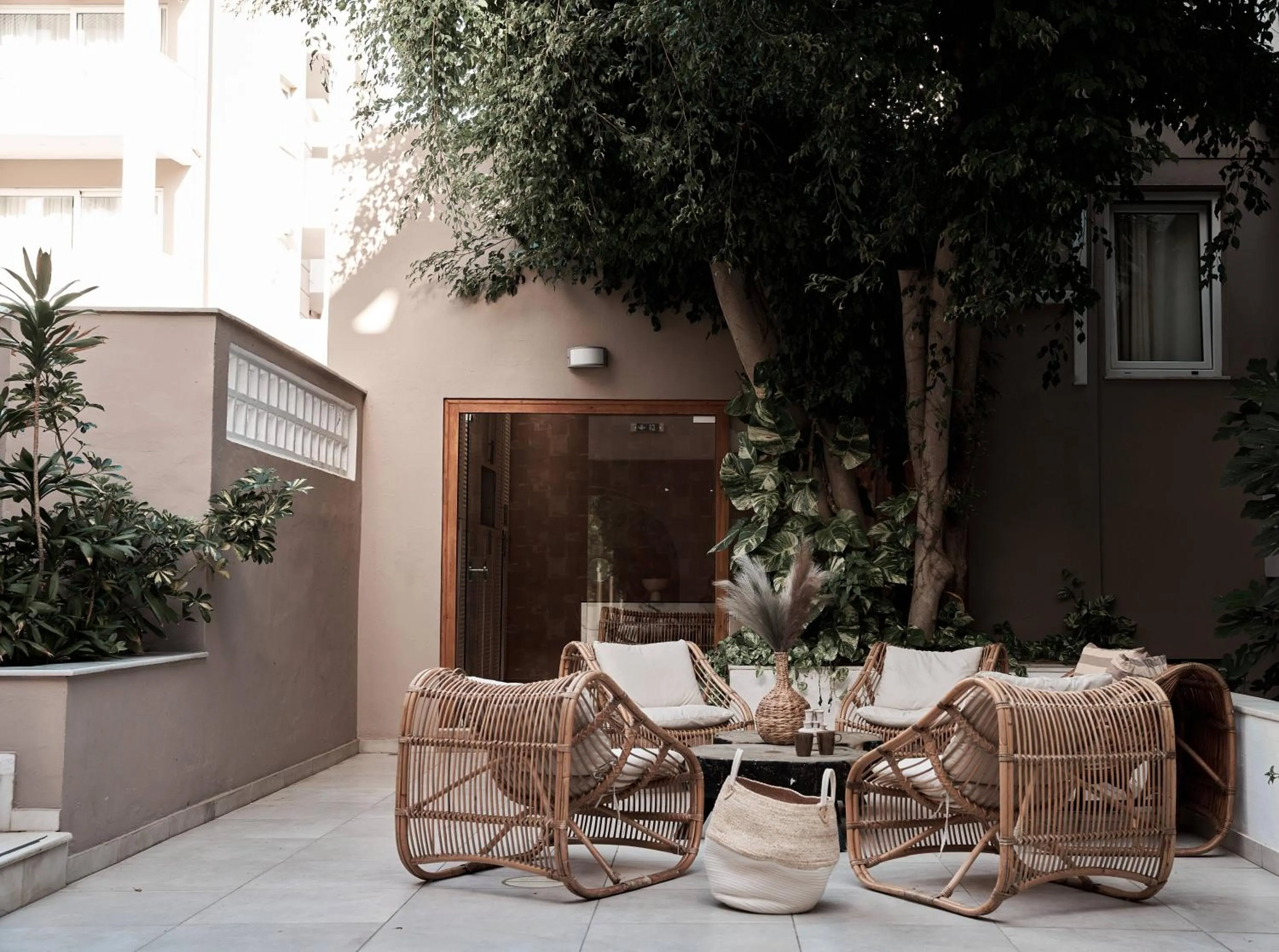 Lobby or reception in Troulis Apart-Hotel