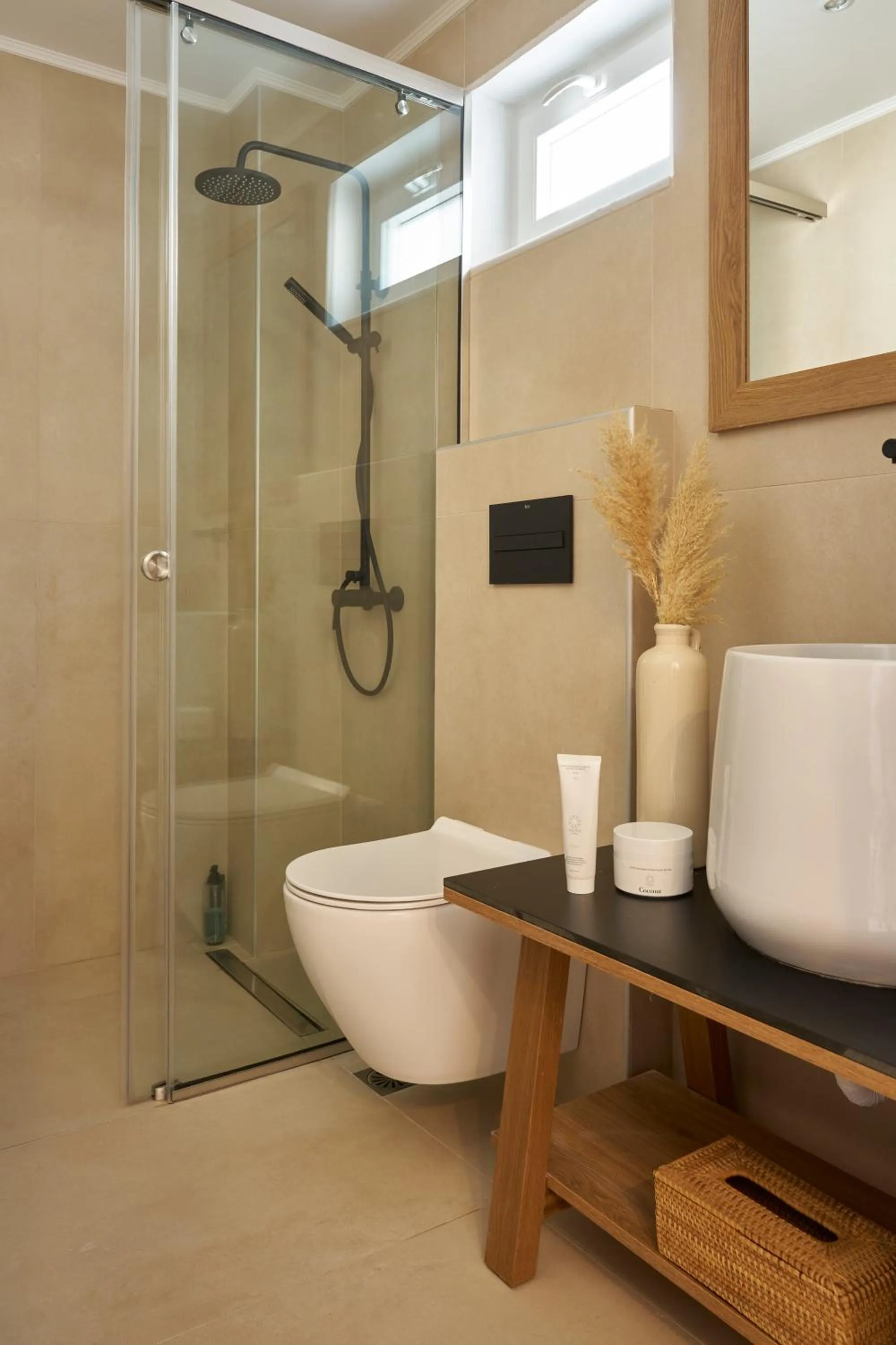 Bathroom in Troulis Apart-Hotel