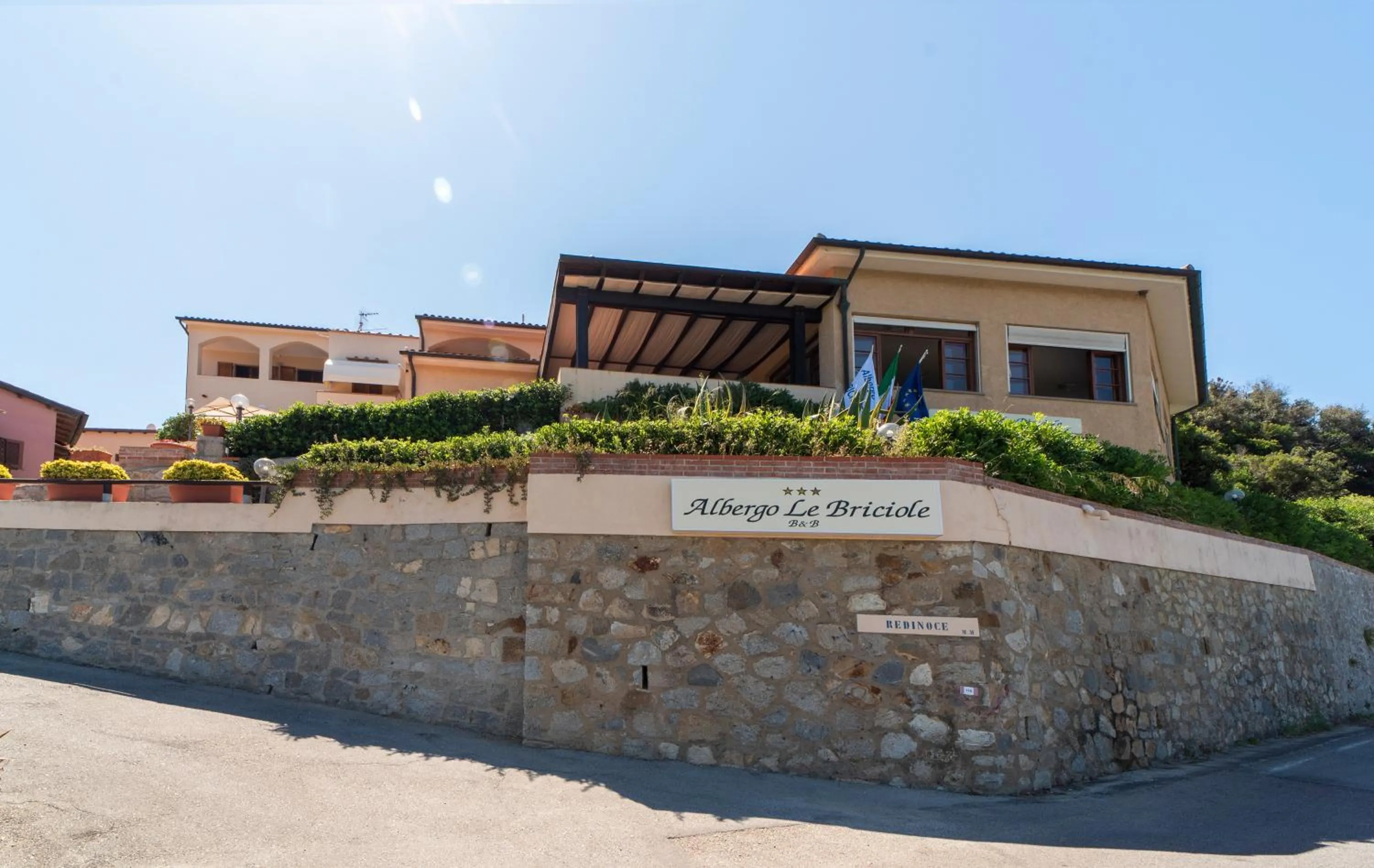 Property building in Albergo Le Briciole