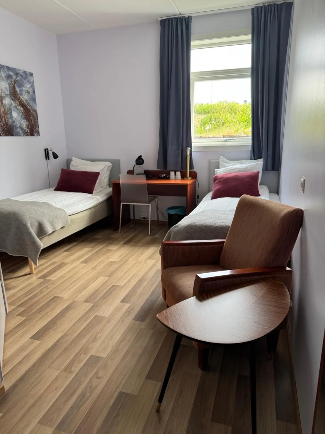 Seating area, Bed in Hotel Marena