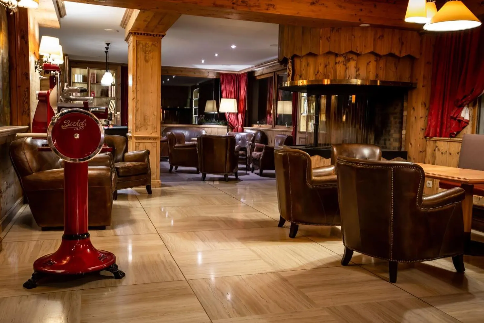 Living room in Hôtel Champs Fleuris Morzine