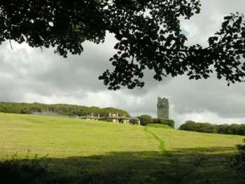 Landmark view in Ballinalacken Castle Country House Hotel