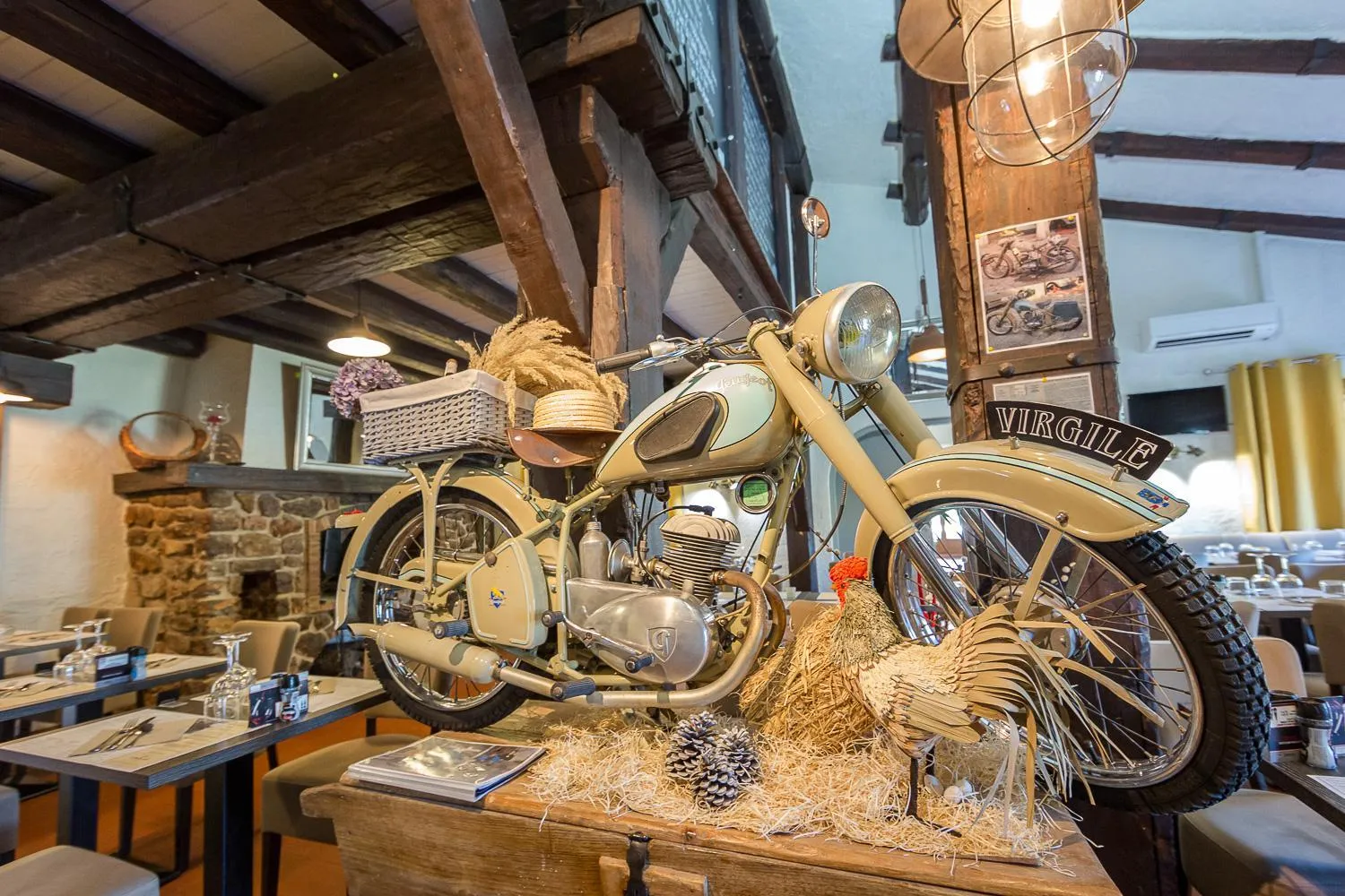 Restaurant/places to eat in Les Pins Blancs en Provence