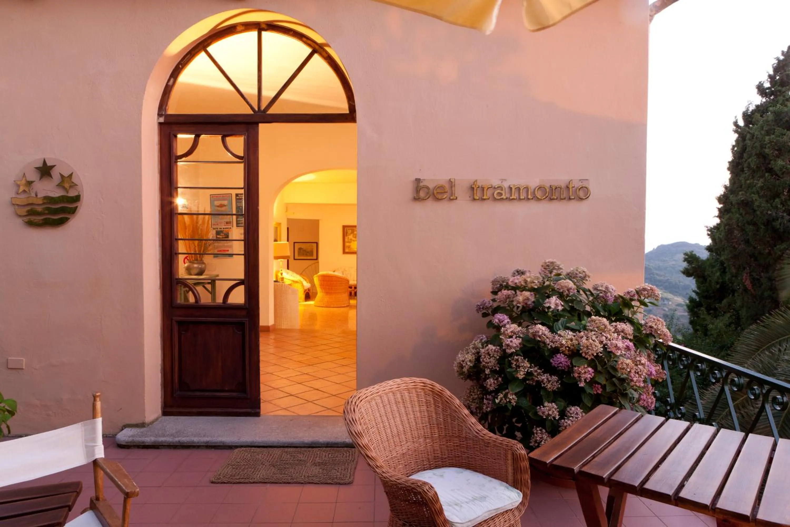 Facade/entrance in Hotel Bel Tramonto