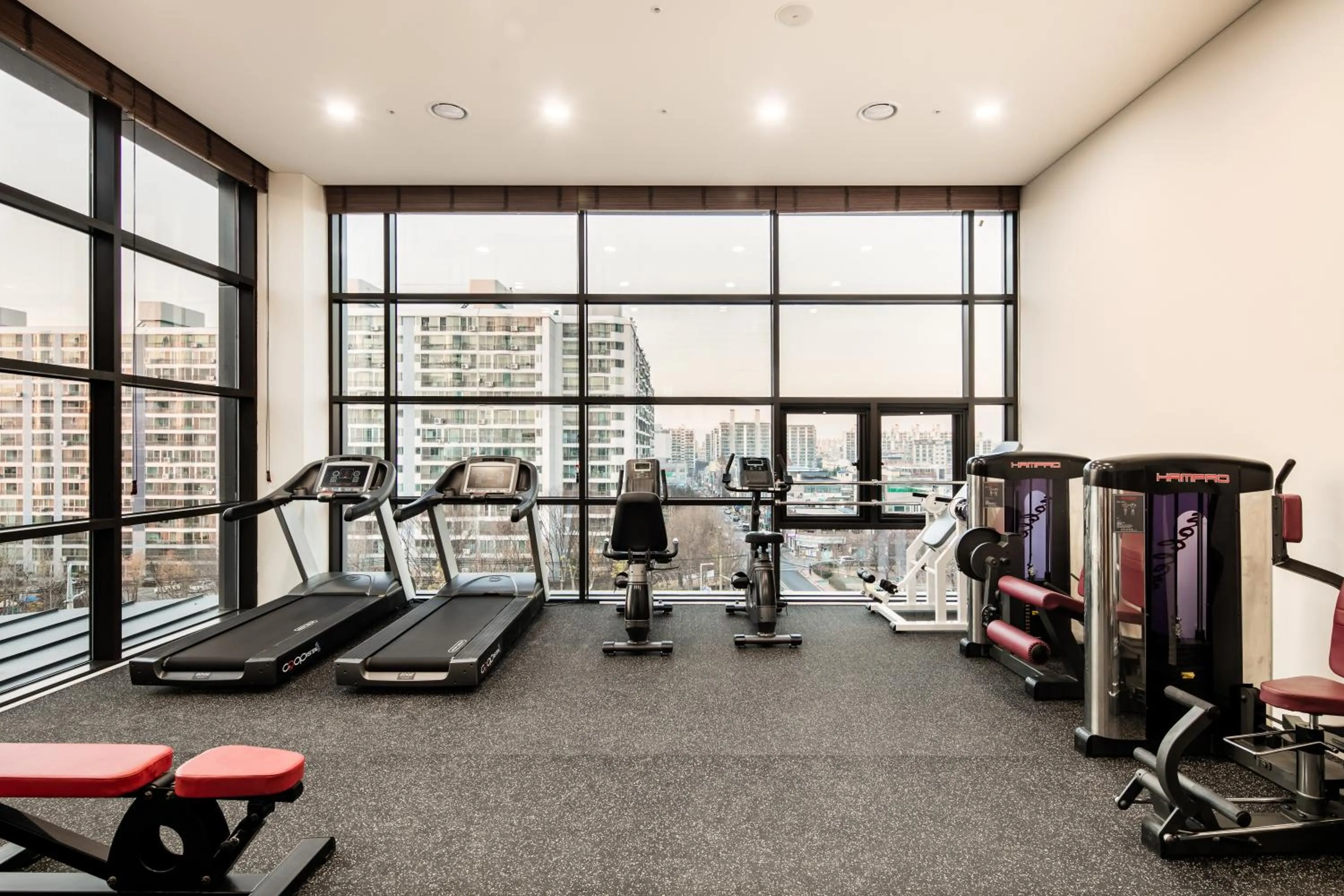 Fitness centre/facilities in WesternLife Hotel