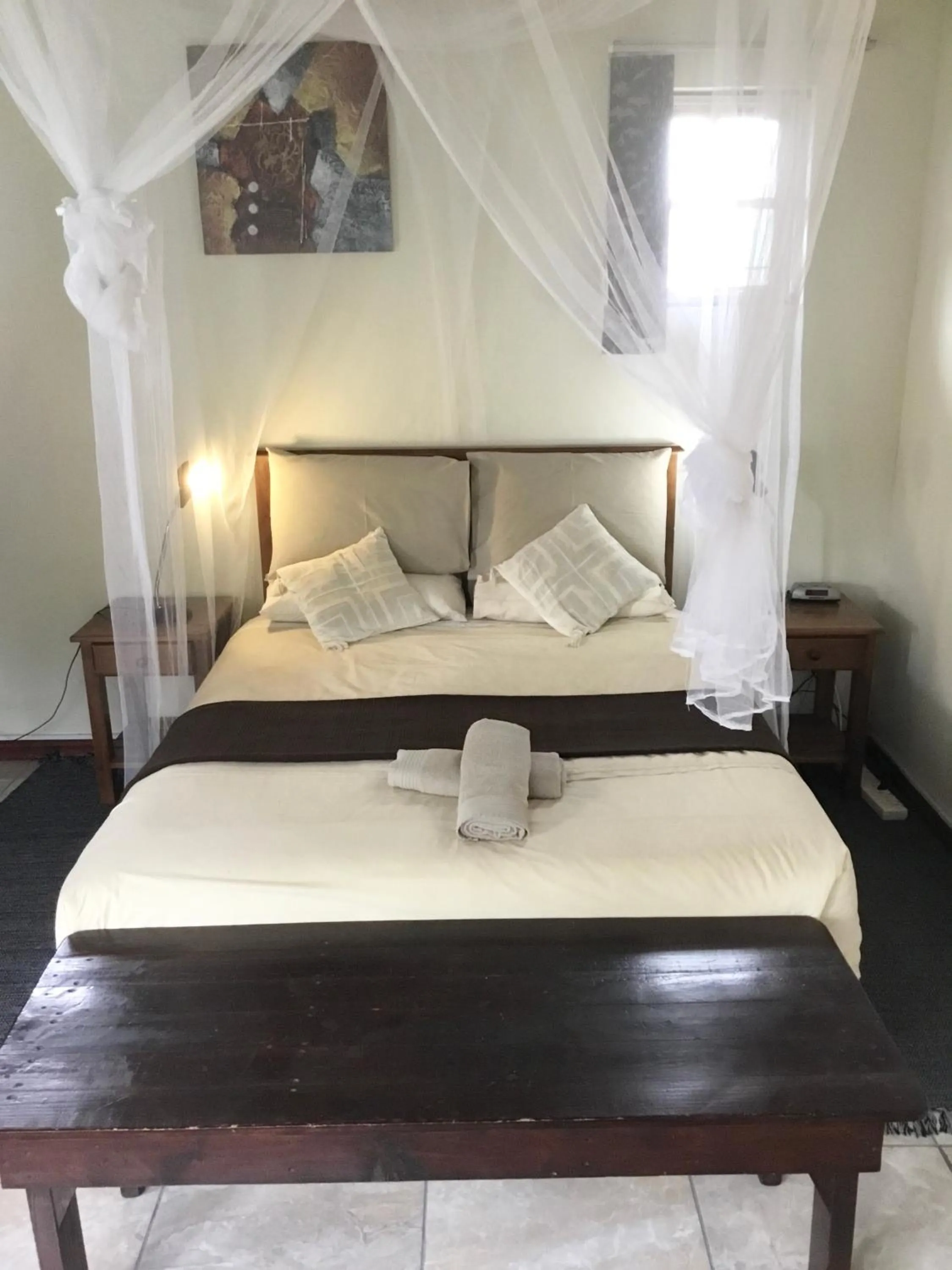 Bed in Rosedale Organic Farm Bed & Breakfast