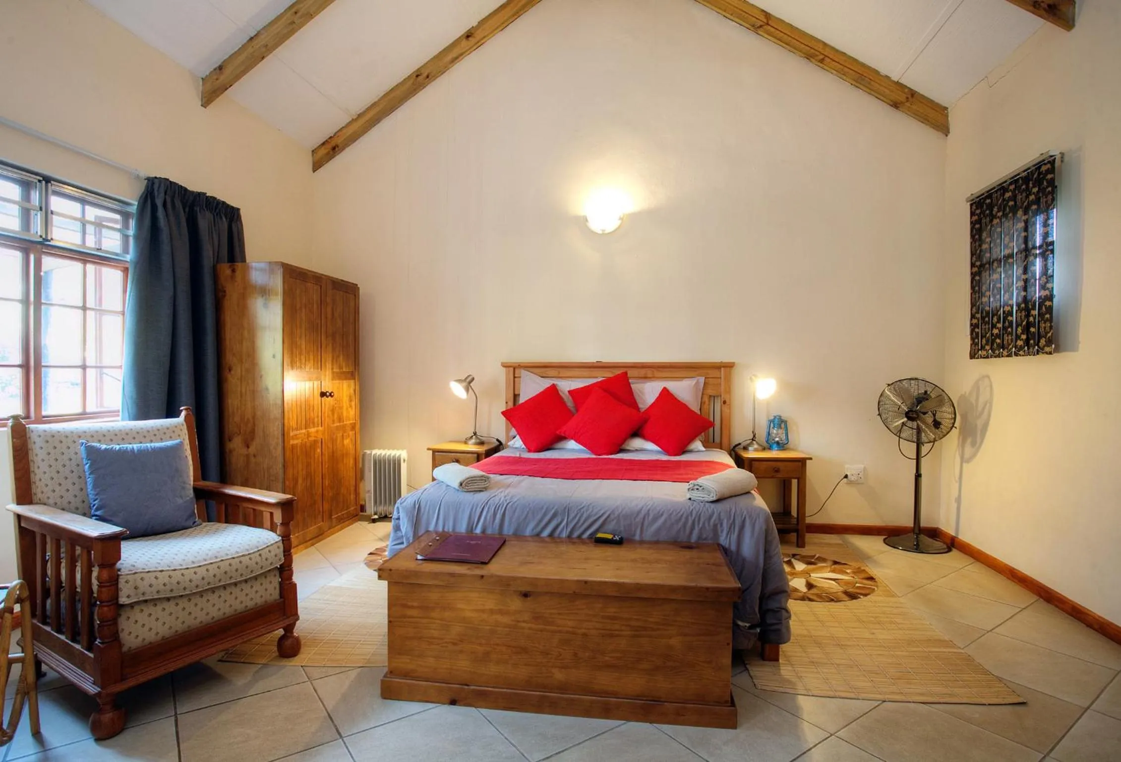 Bed in Rosedale Organic Farm Bed & Breakfast