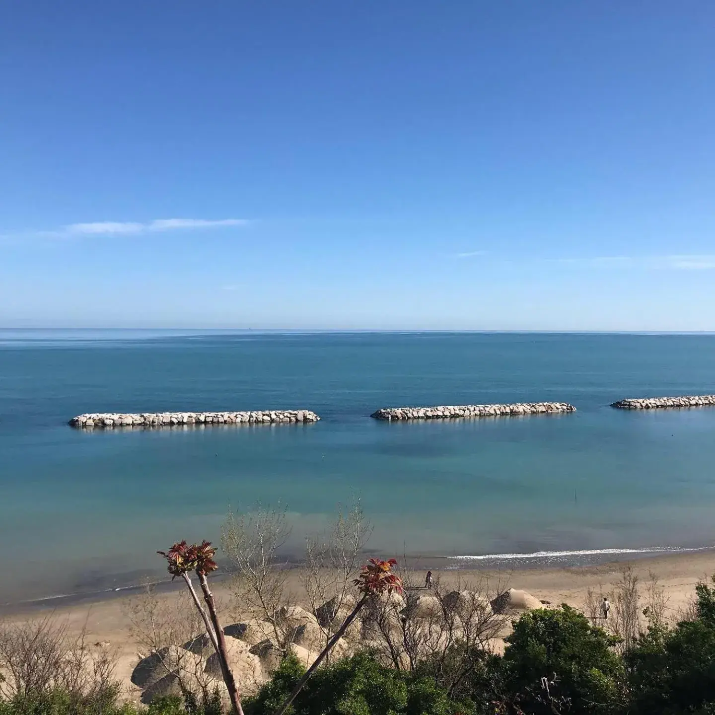 Beach, Sea View in Hotel Majestic