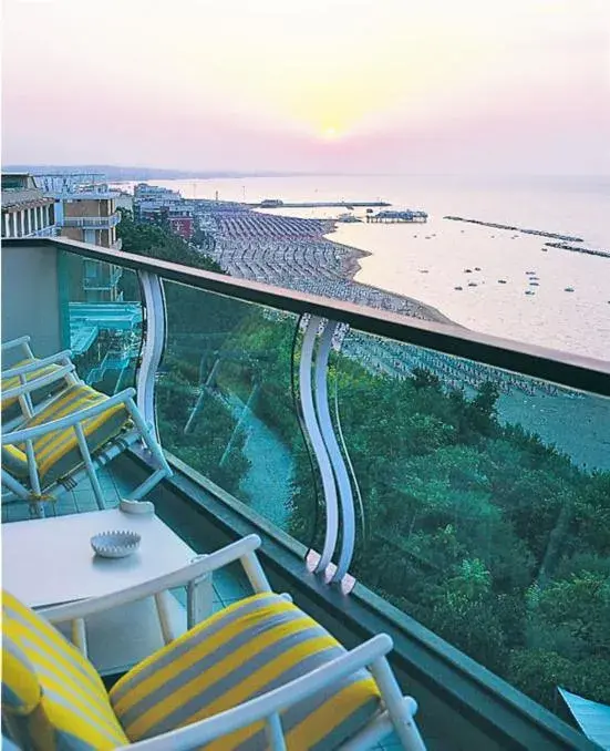 Sea view, Balcony/Terrace in Hotel Majestic