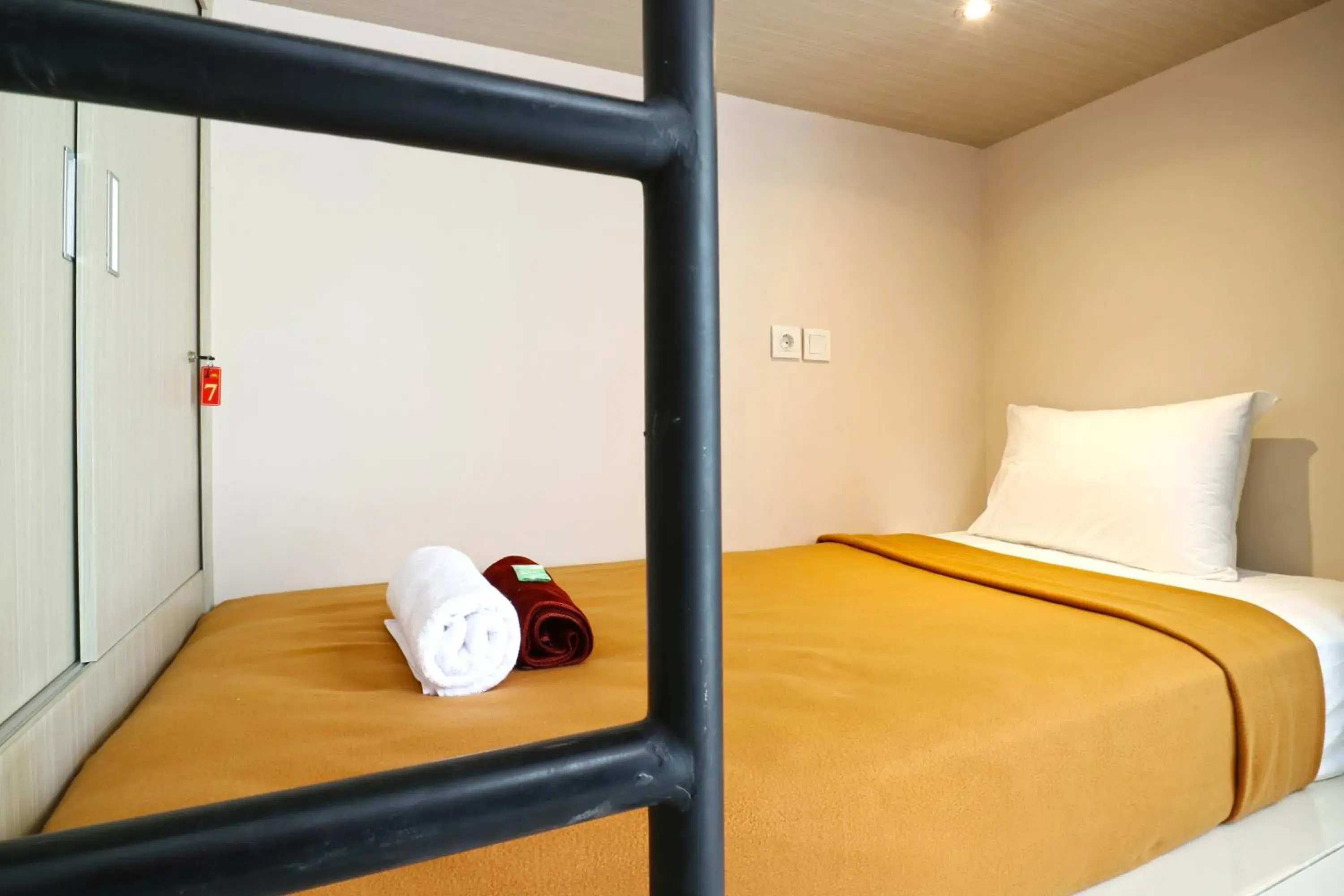 Bedroom, Bed in Taste of Bali Hostel Bedroom, Bed in Taste of Bali Hostel