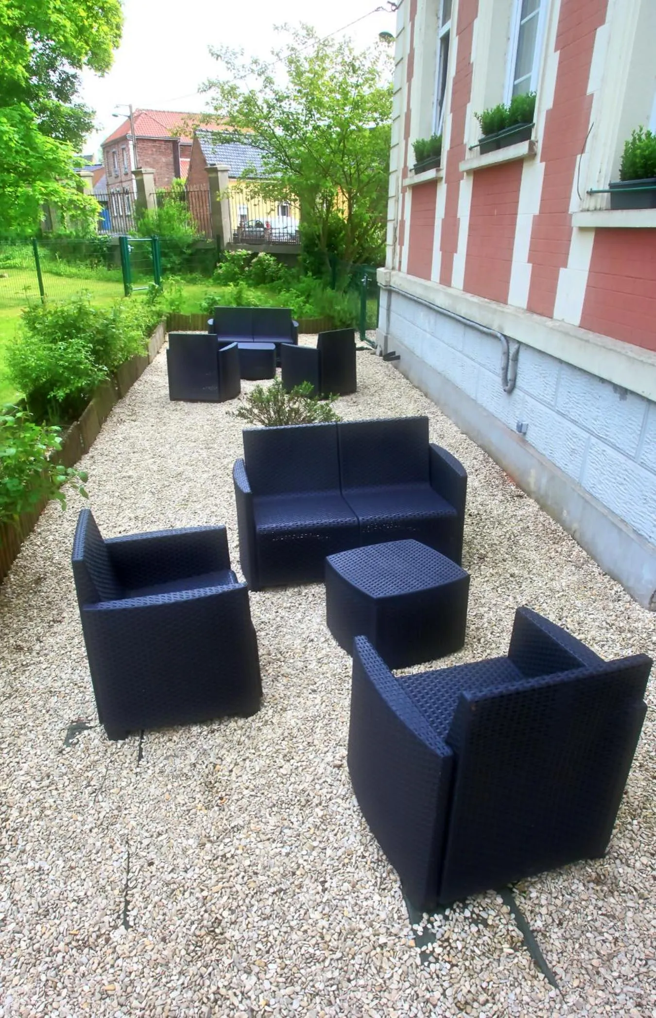Patio in Château de Moulin-le-Comte