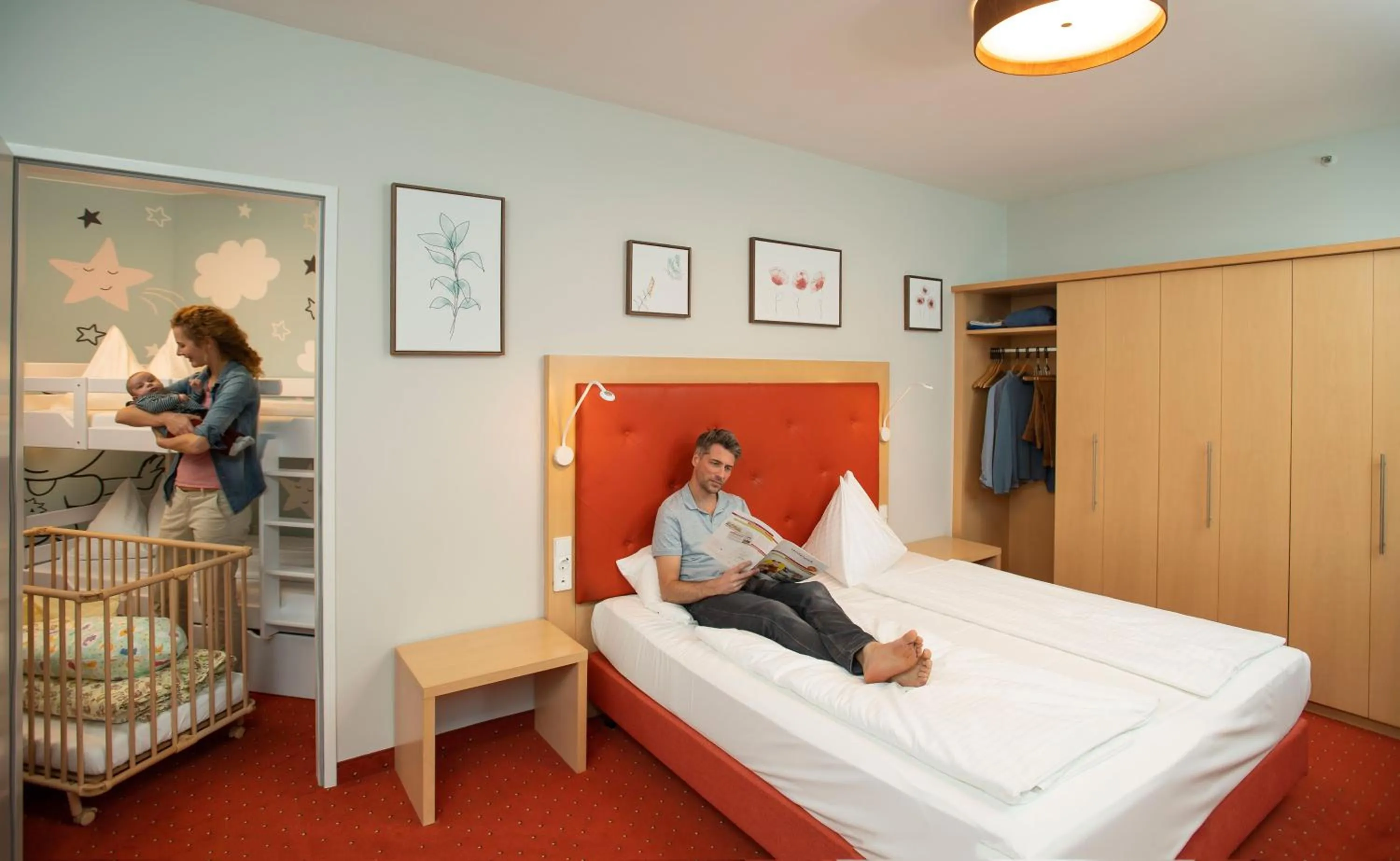 Photo of the whole room, Bed in Hotel Sonnenpark & Therme included - auch am An- & Abreisetag!