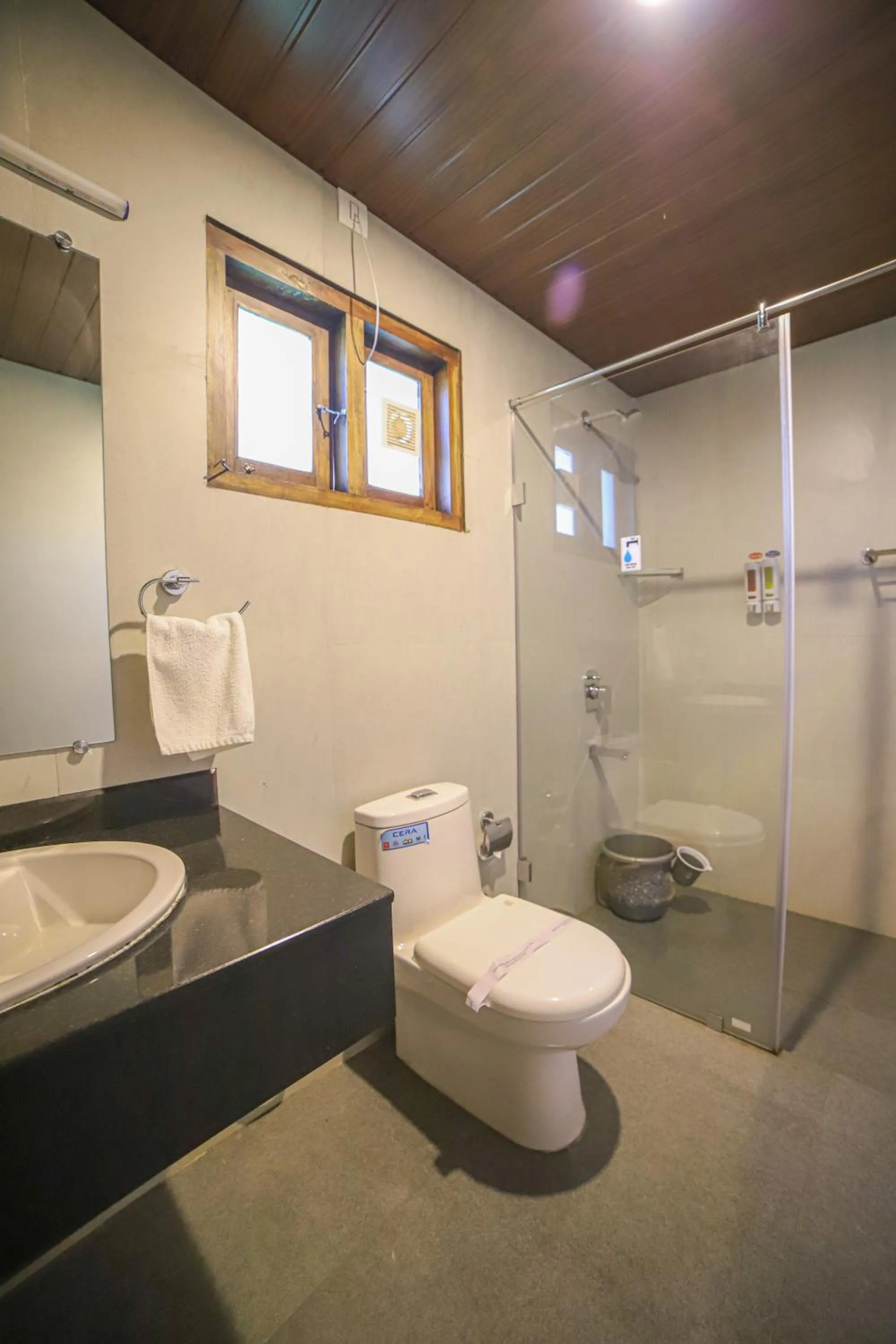 Shower in Logan Camp Ooty