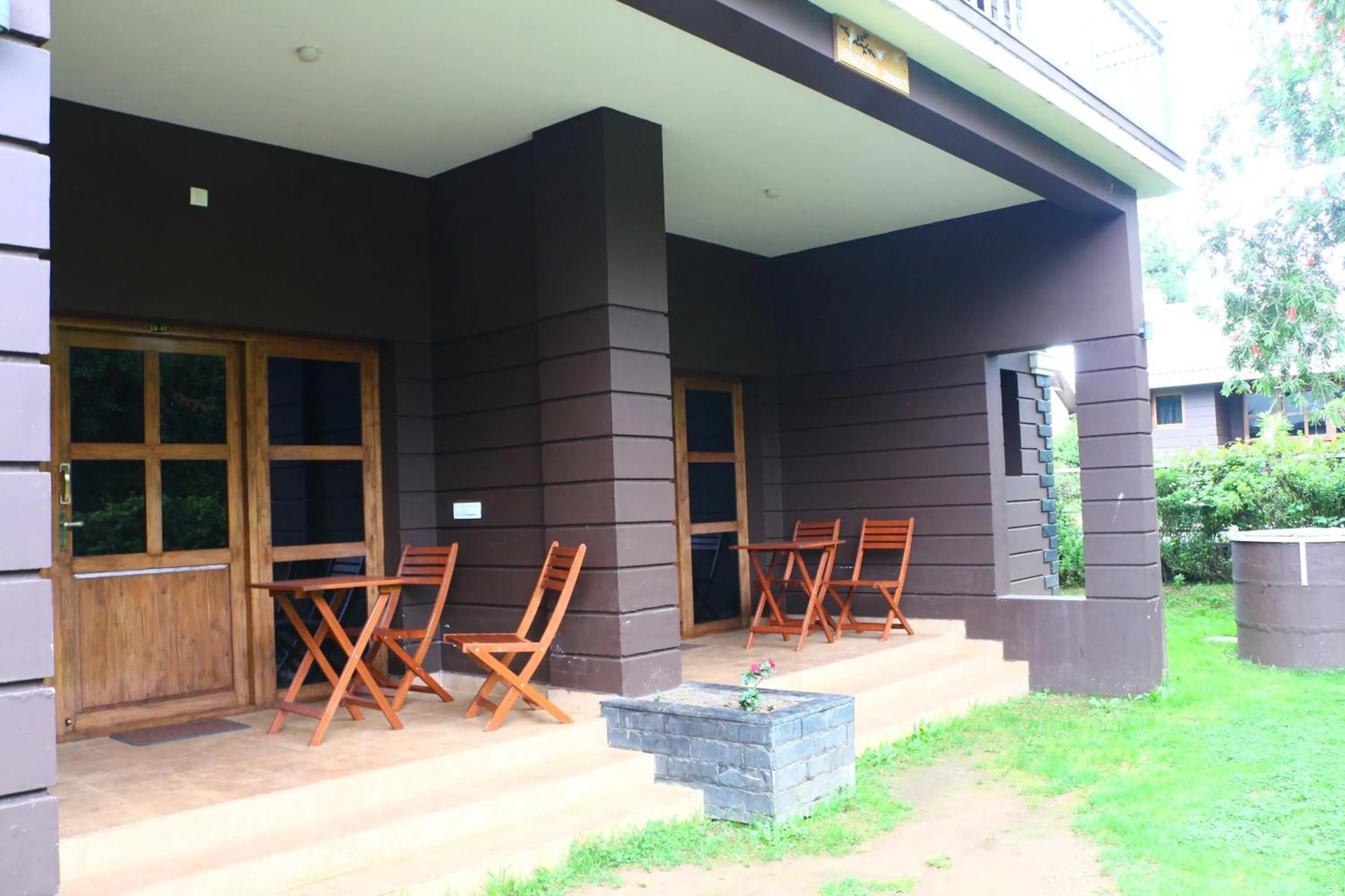 Patio in Logan Camp Ooty