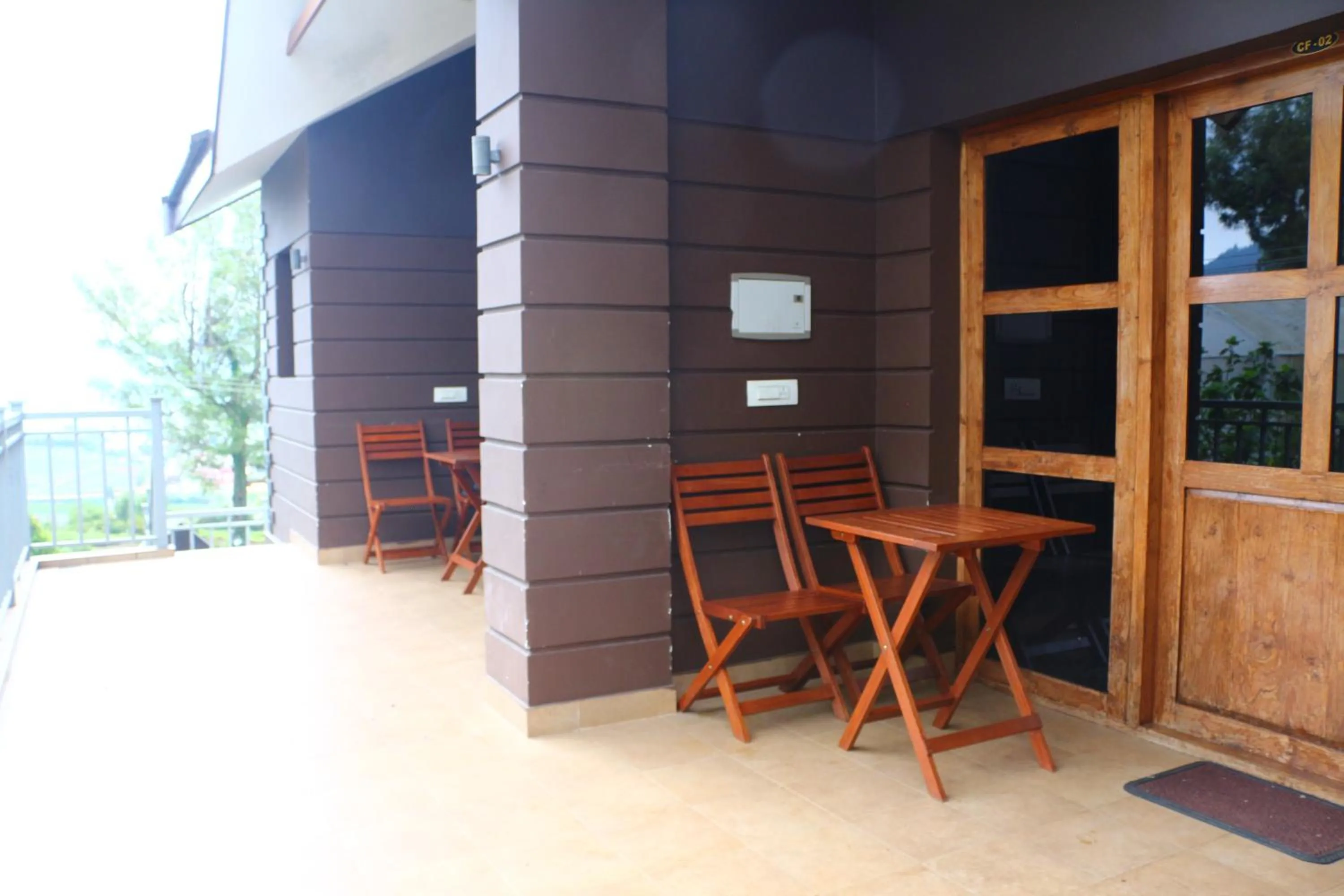 Patio in Logan Camp Ooty