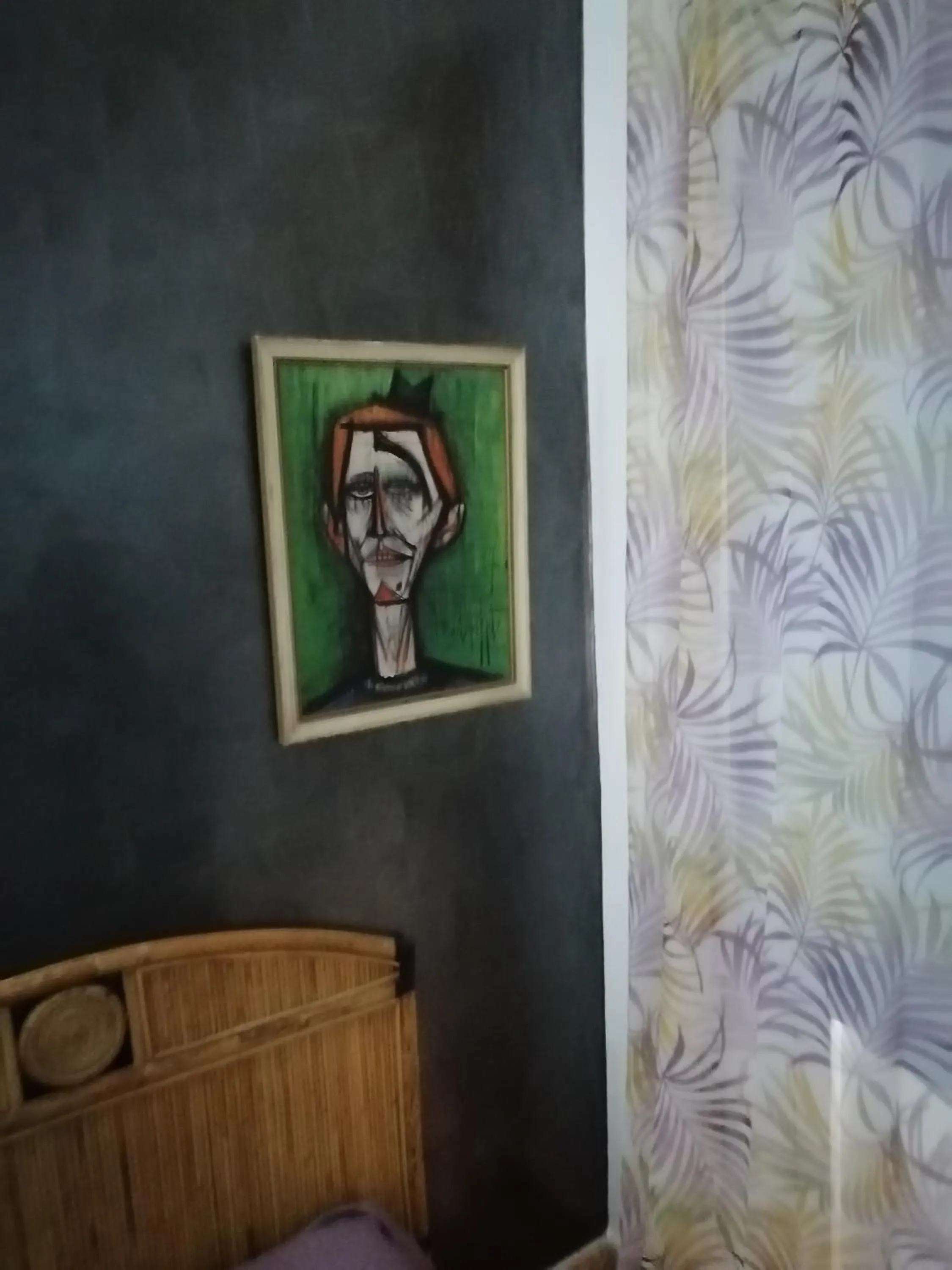 Decorative detail in Alcaravaneras Hostel