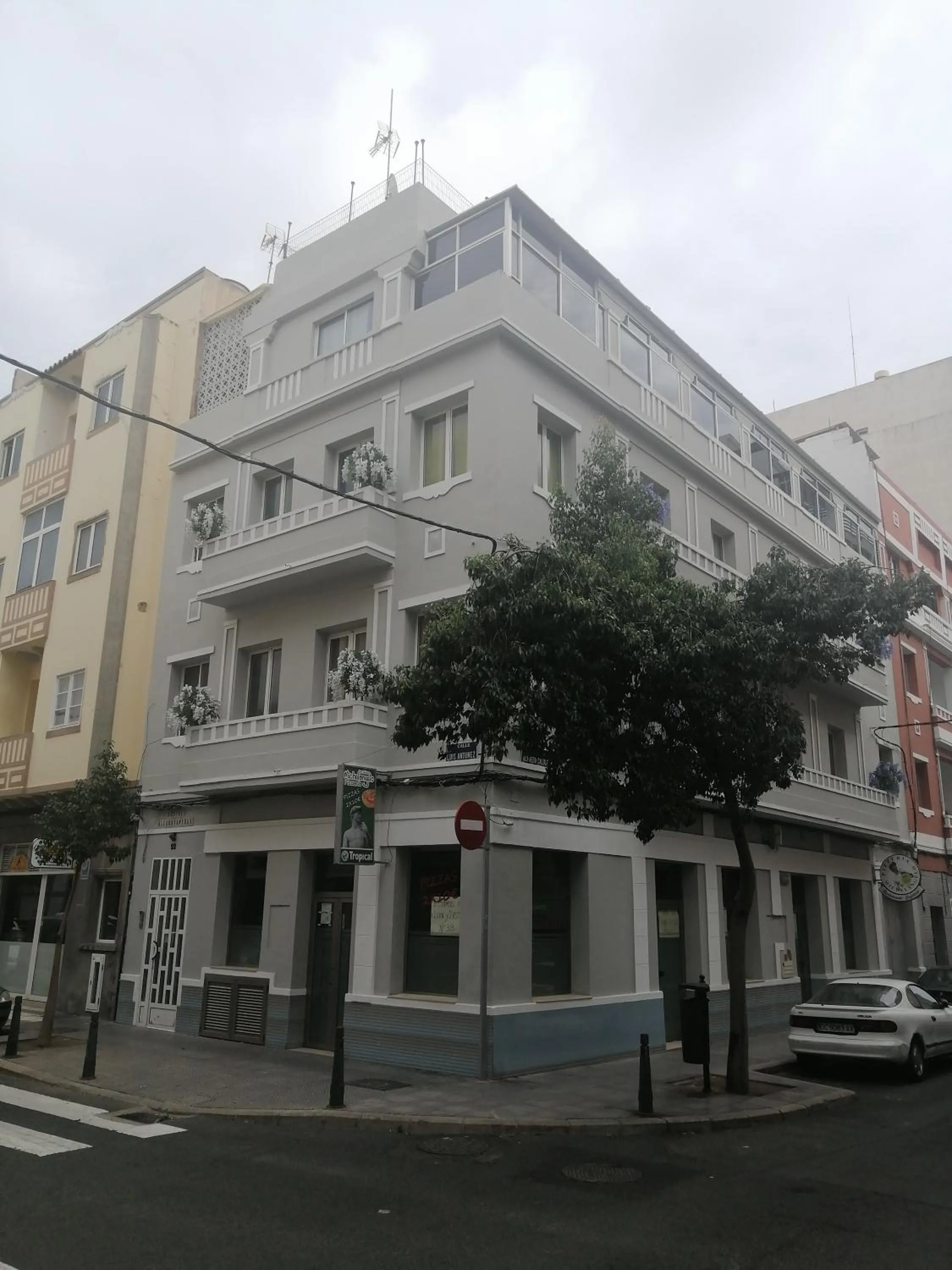 Property building in Alcaravaneras Hostel